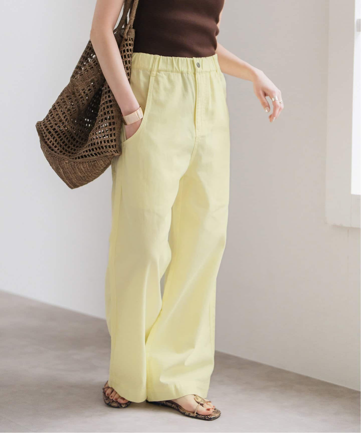 Spick & Span｜ギャザーチノ | Rakuten Fashion(楽天ファッション／旧