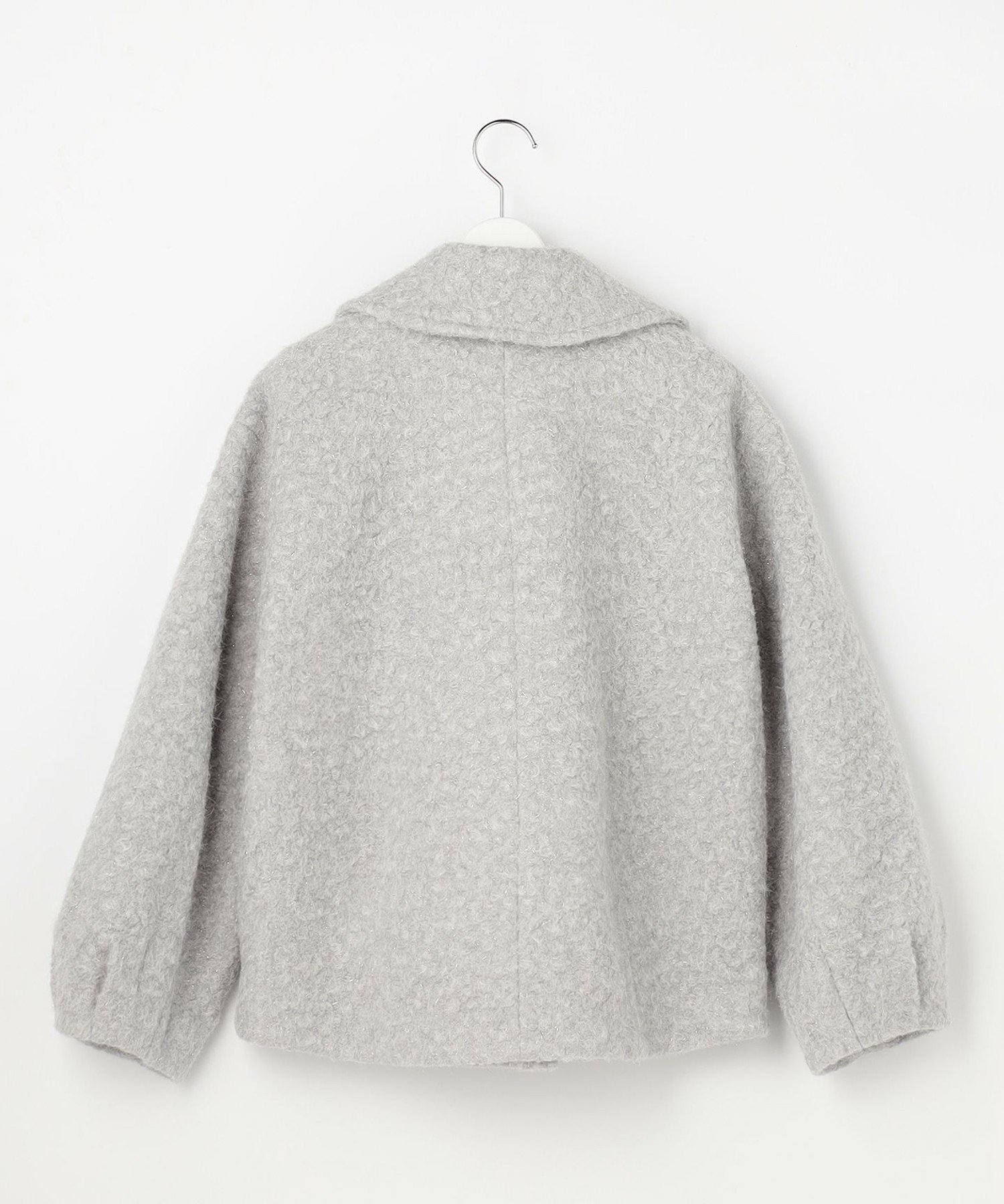 ANY SIS｜【2WAY】ブークレーシャギーラメ アウター | Rakuten Fashion