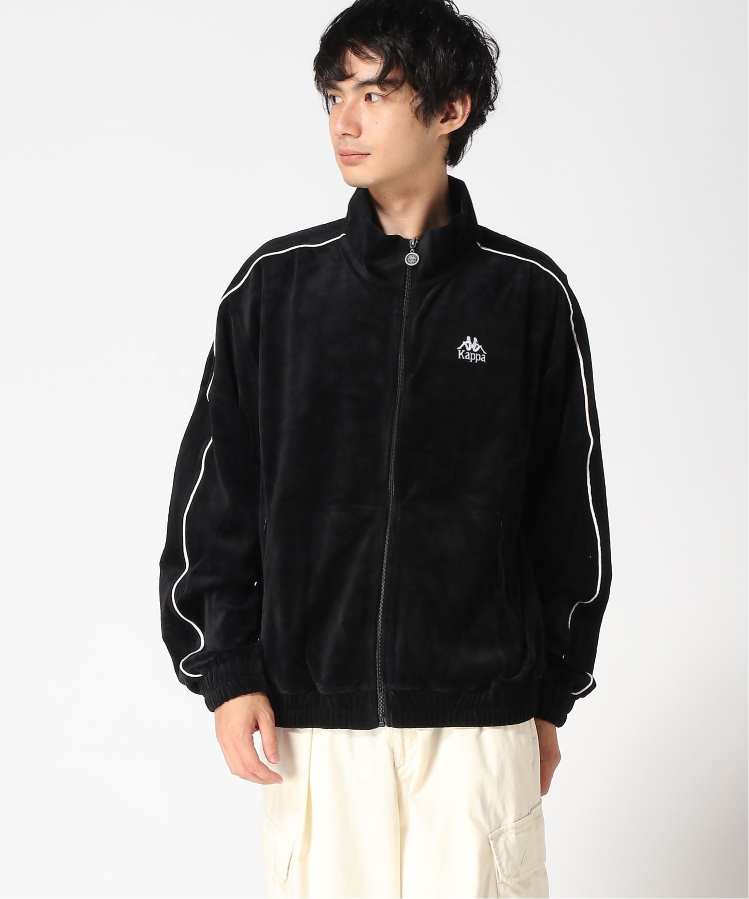 ニッキー｜Kappa/(M)ベロアトラックジャケット | Rakuten Fashion(楽天