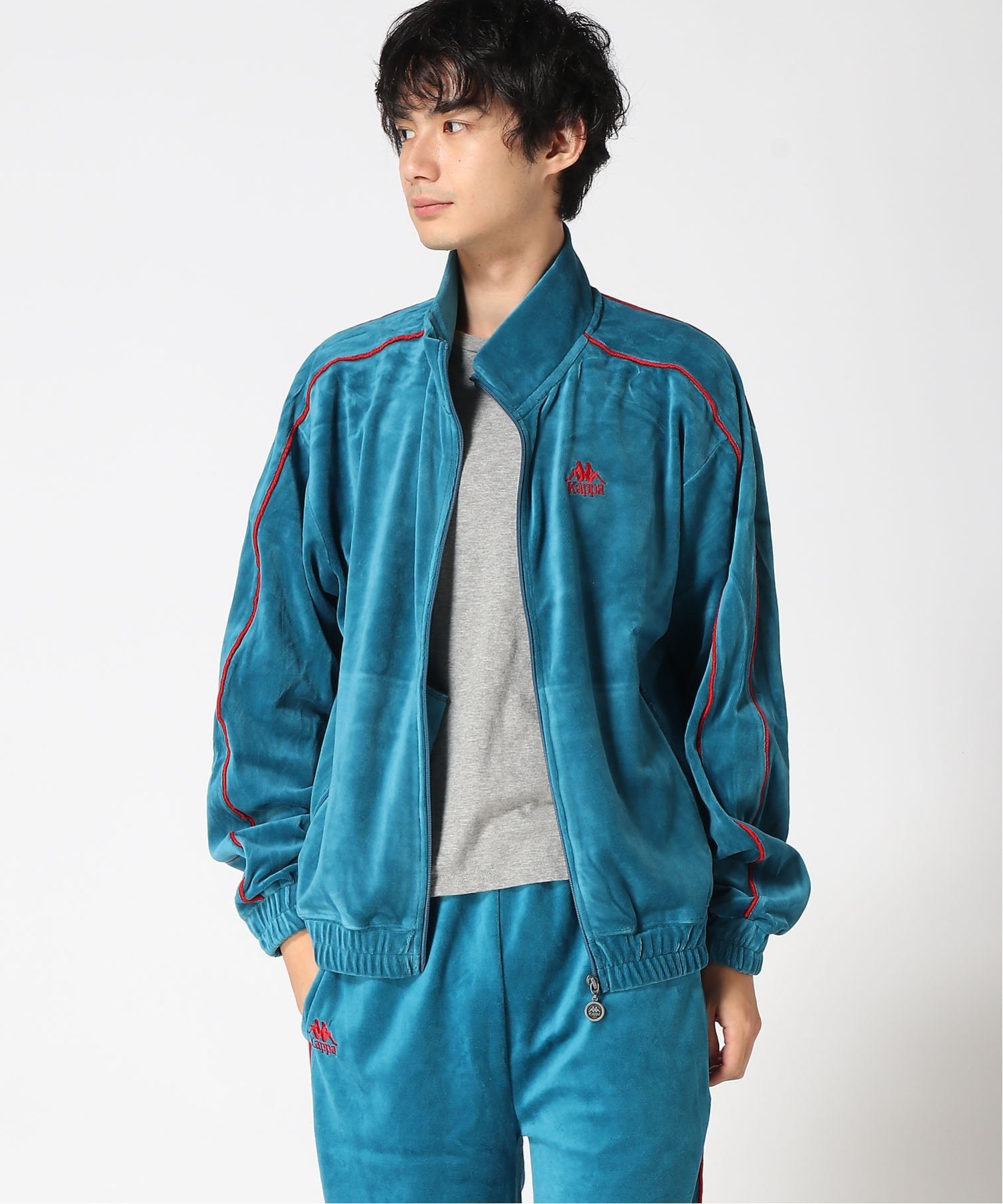 ニッキー｜Kappa/(M)ベロアトラックジャケット | Rakuten Fashion(楽天