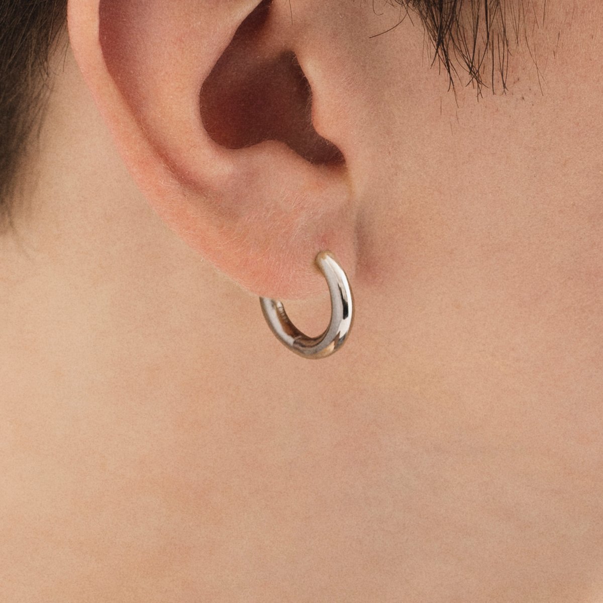 4℃｜【4°C HOMME+】 シルバー フープ ピアス | Rakuten Fashion(楽天