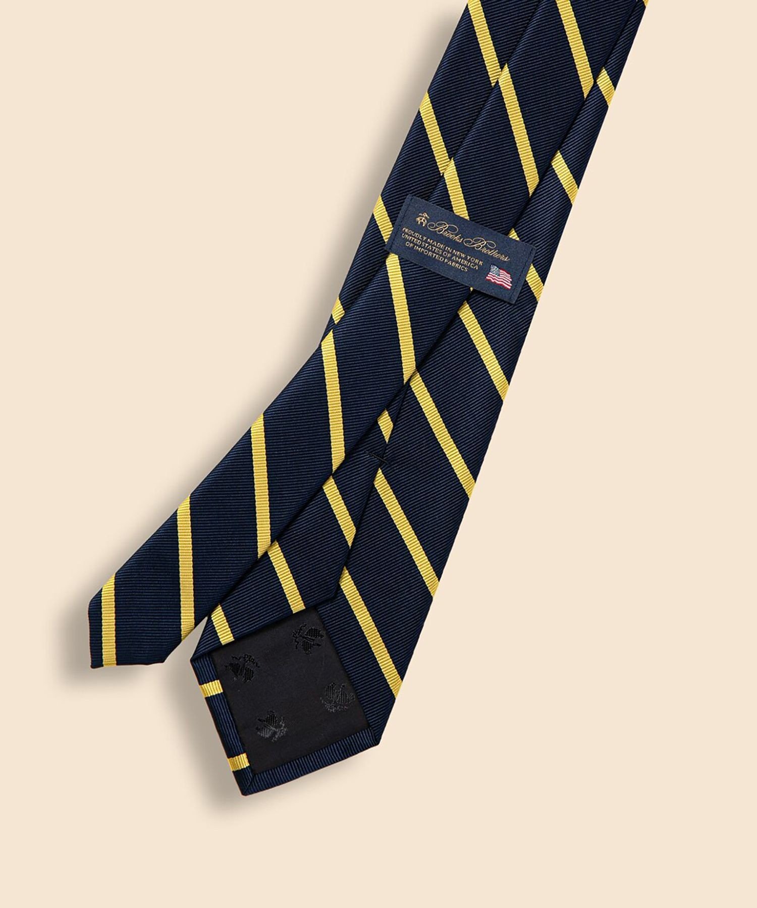 Brooks Brothers｜シルク BB#3バーストライプ レップタイ Made in USA