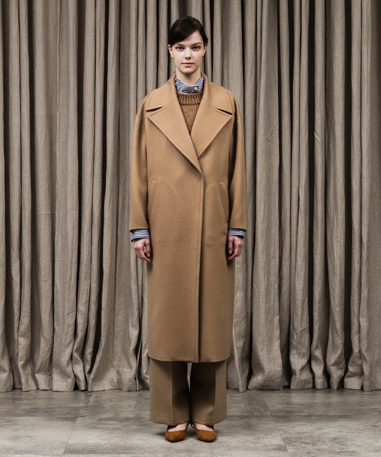 UNTITLED｜カシミヤリバーガウンコート | Rakuten Fashion(楽天