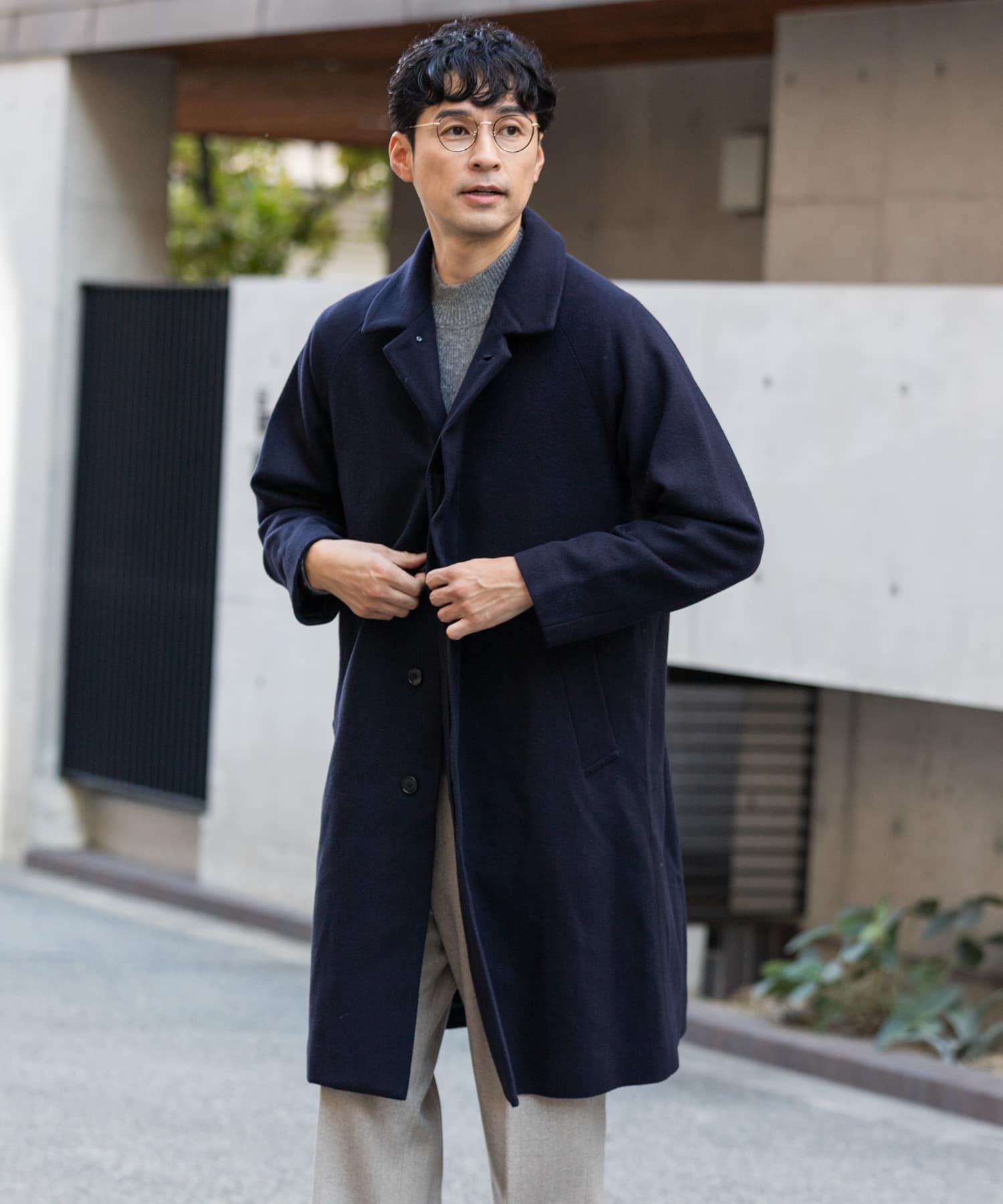 URBAN RESEARCH ROSSO｜スーパー100 オーバーバルマカンコート