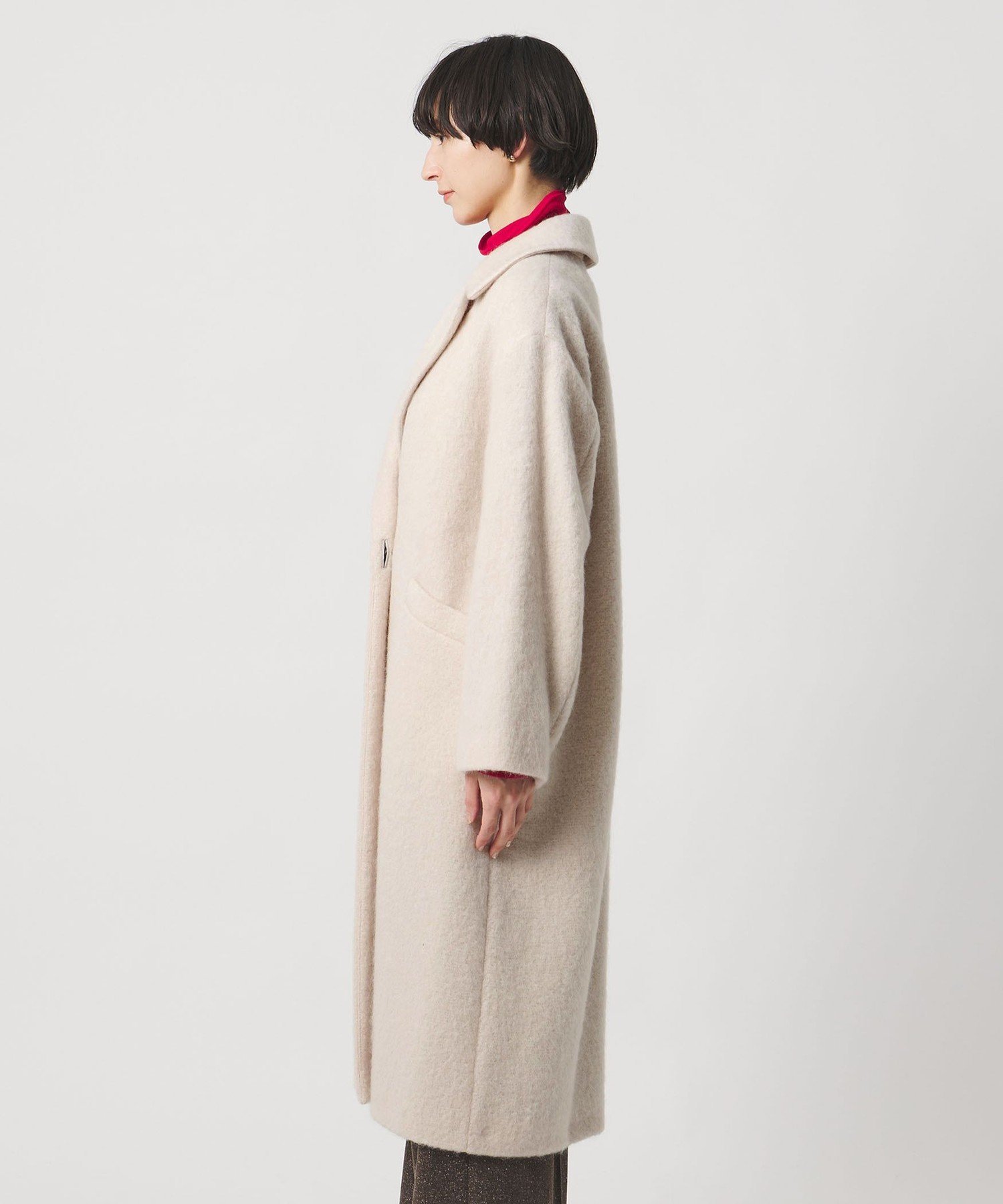 UNITED ARROWS｜シャギー ビッグ テーラード コート | Rakuten Fashion