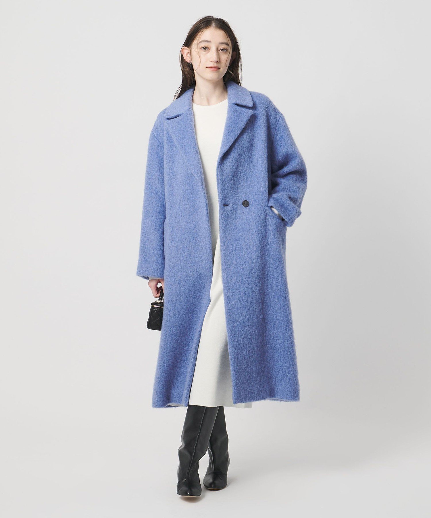 UNITED ARROWS｜シャギー ビッグ テーラード コート | Rakuten Fashion