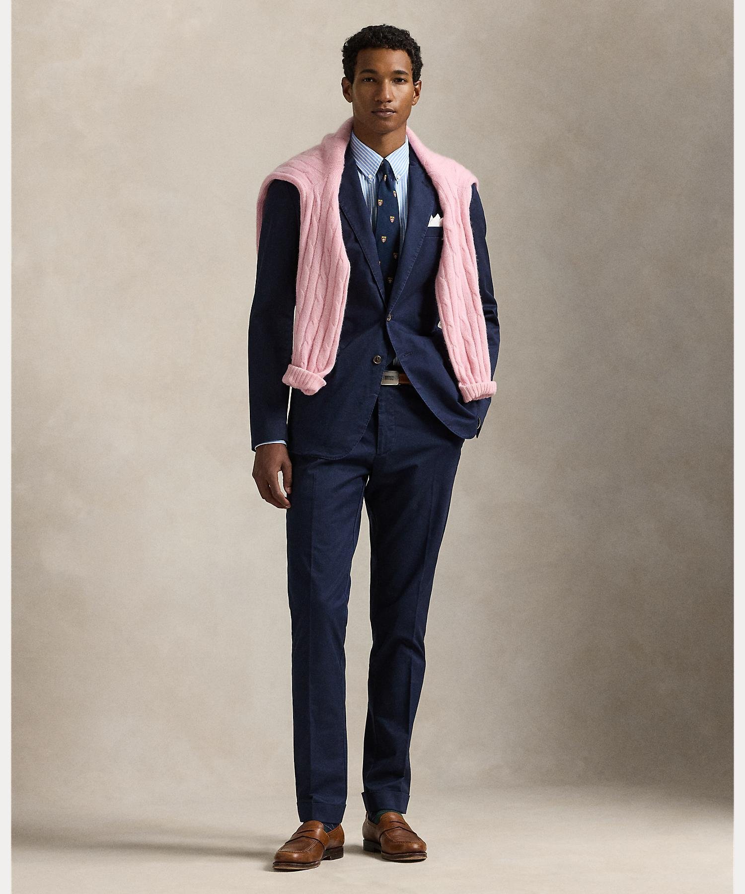 RALPH LAUREN｜ストレッチ チノ スーツ トラウザー | Rakuten Fashion