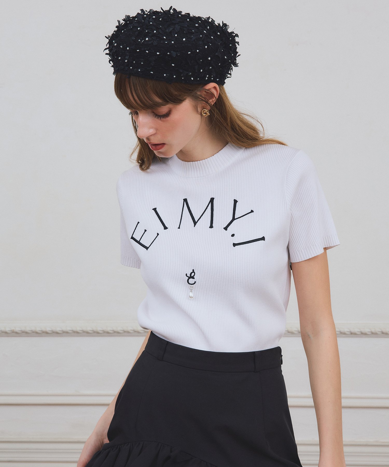 EIMY ISTOIRE｜【PRE ORDER】EIMYロゴニットプルオーバー | Rakuten