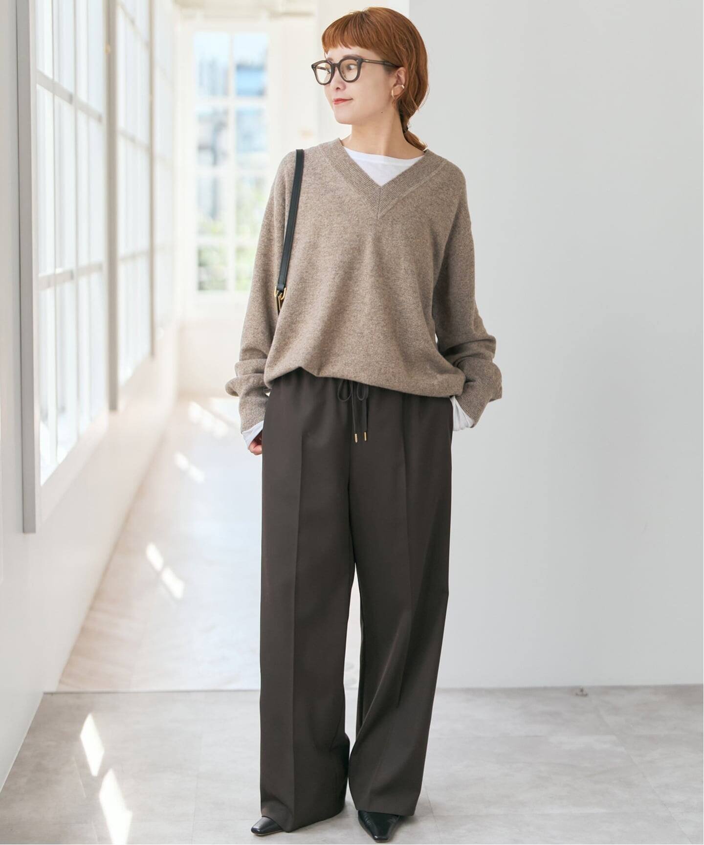 Spick & Span｜《WEB限定カラー有り》カシミヤ混Vネックプルオーバー