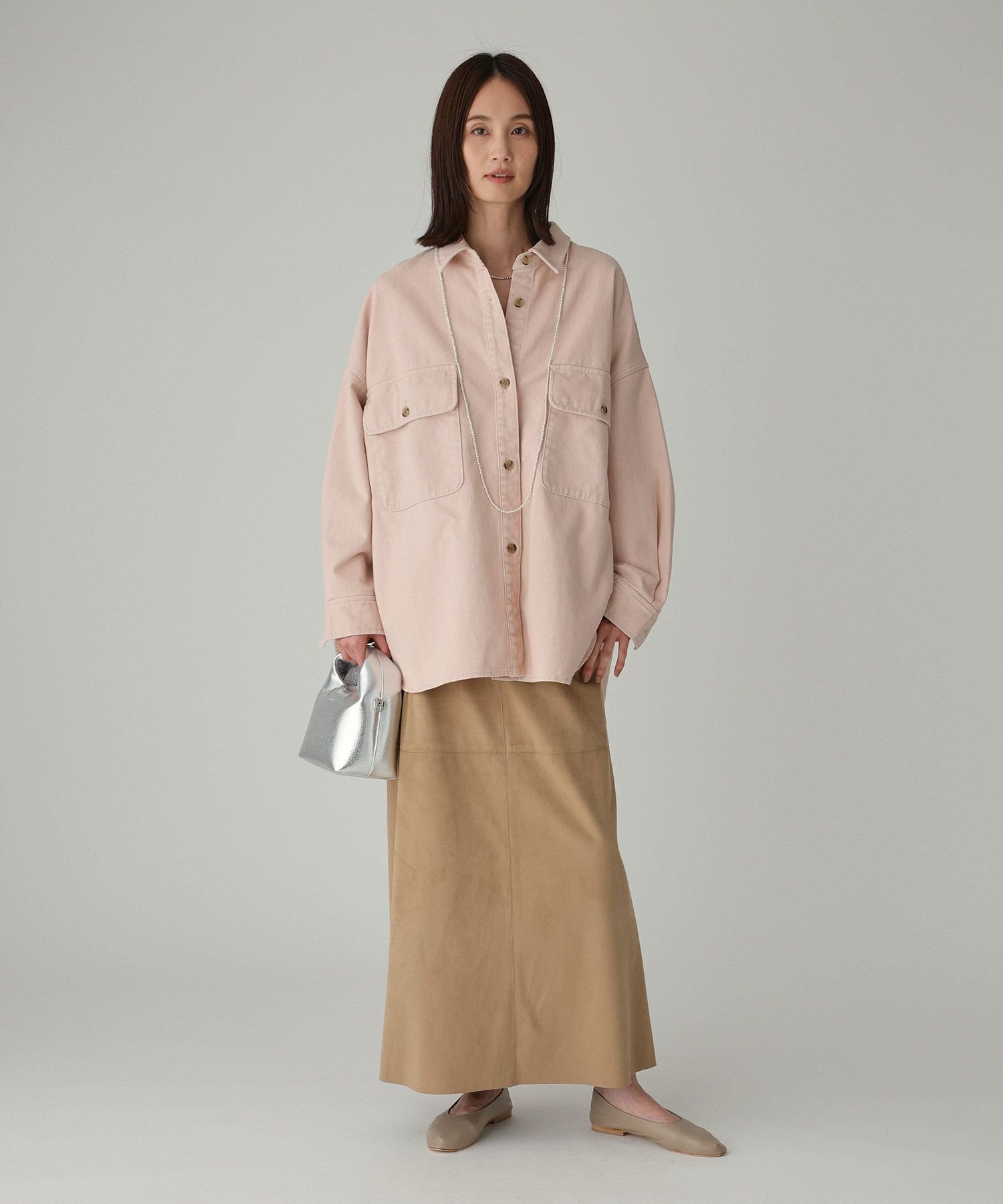 BABYLONE｜デニムビッグシャツ | Rakuten Fashion(楽天ファッション