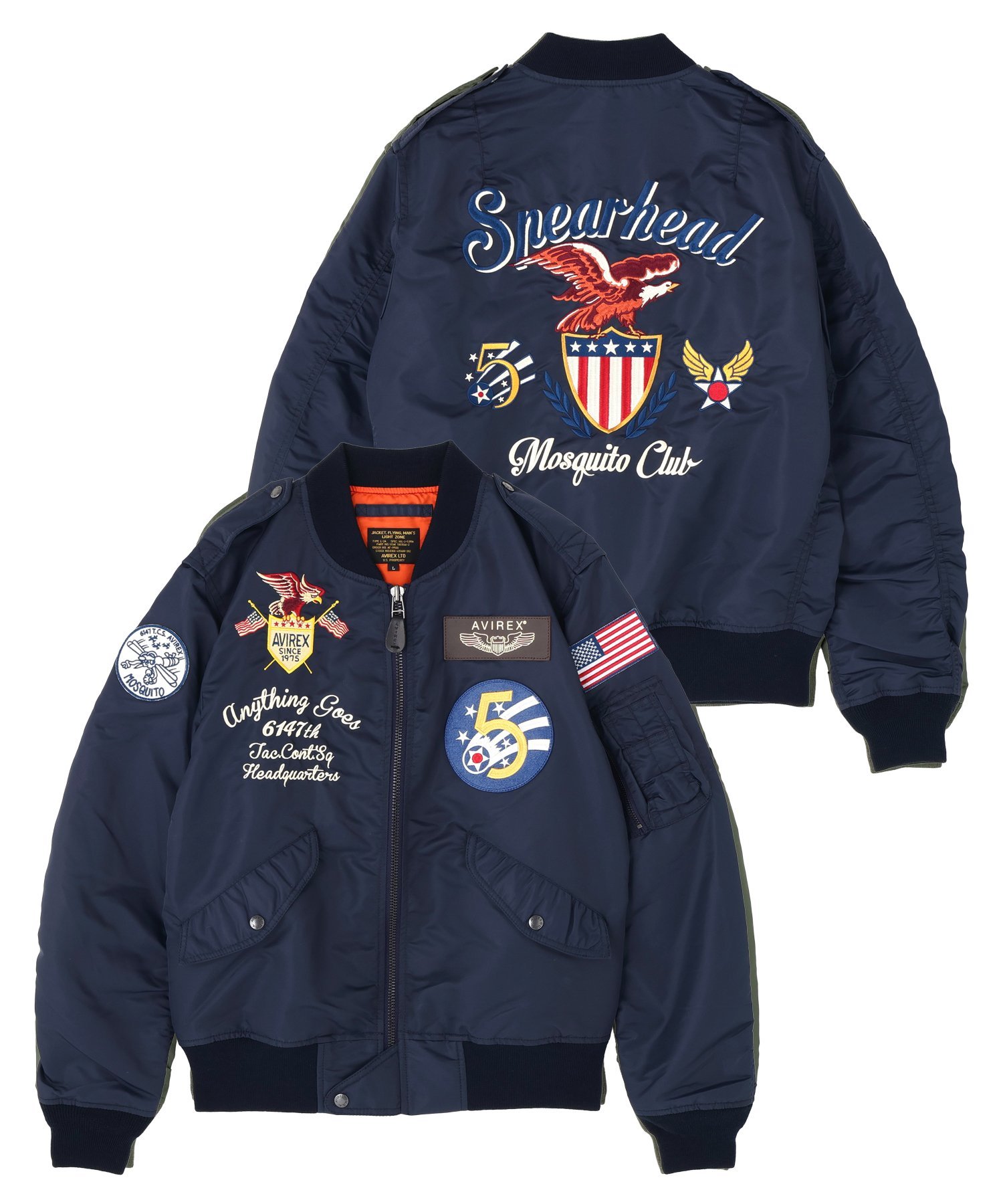 AVIREX｜《WEB&DEPOT限定》L-2 5th AIR FORCE | Rakuten Fashion(楽天