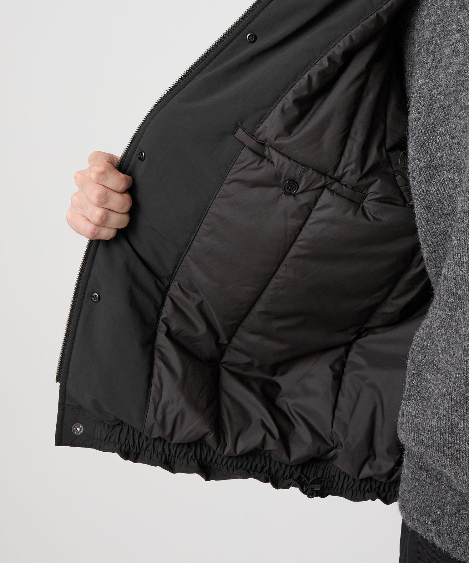 25AW steven alan ダルマ バルカラー ジャケットⅡ 黒L BEAUTY&YOUTH UNITED ARROWS｜<Steven Alan> ダルマ バルカラー