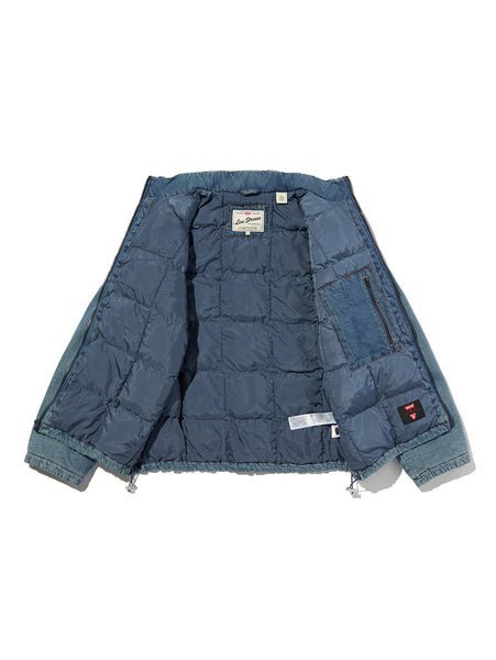 Levi's｜BRIGGS ショートパファージャケット インディゴブルー