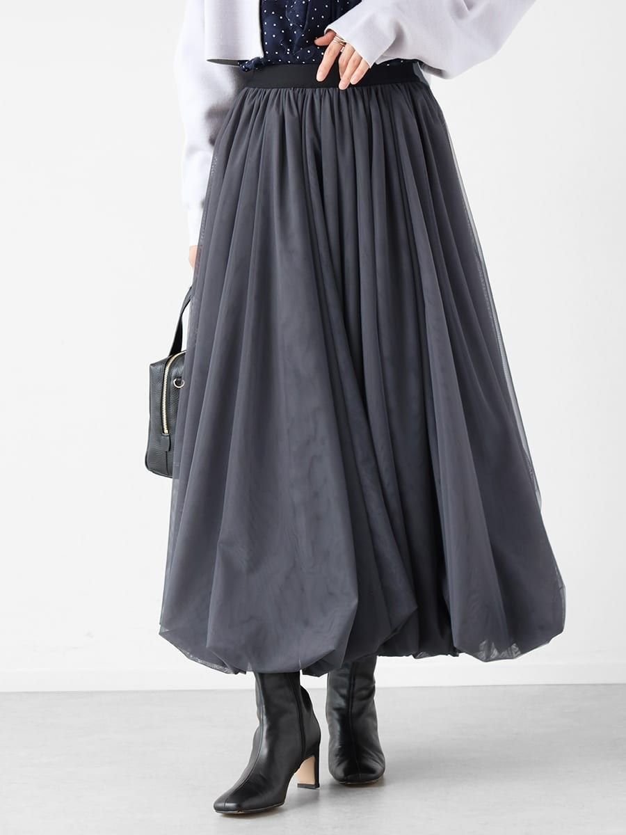 Vin｜チュールバルーンスカート | Rakuten Fashion(楽天ファッション