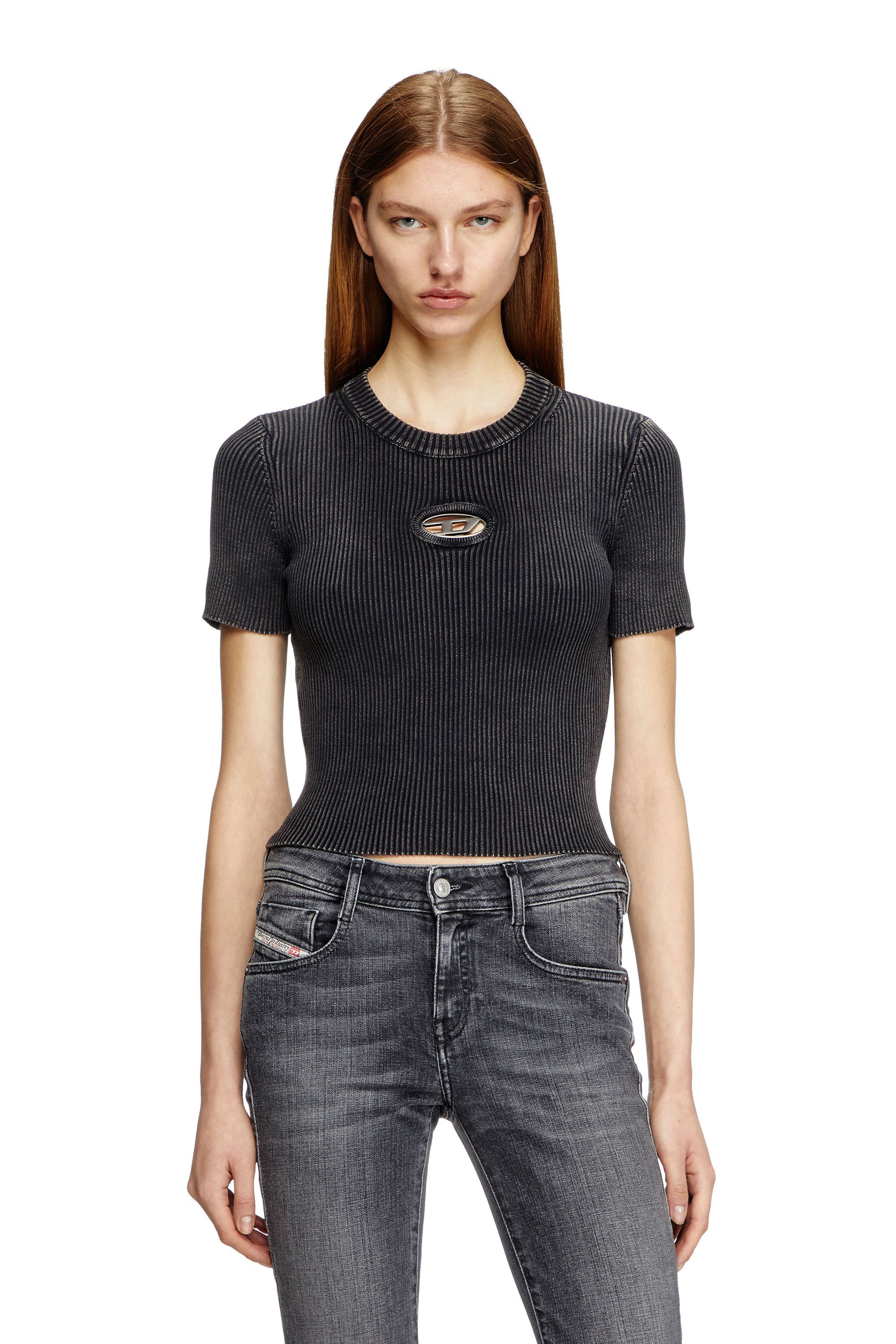 DIESEL｜ウィメンズ 半袖ニット M-ANCHOR-A-SS | Rakuten Fashion(楽天