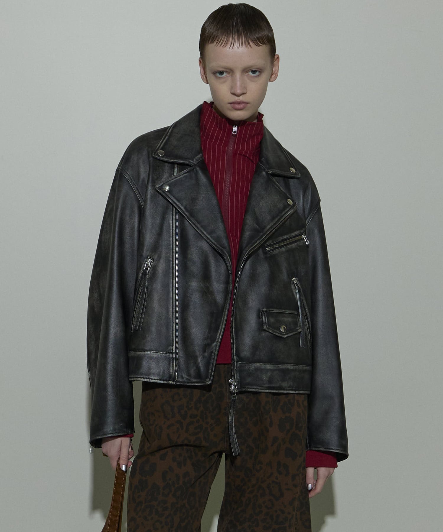 MAISON SPECIAL｜Leather Riders Jacket | Rakuten Fashion(楽天