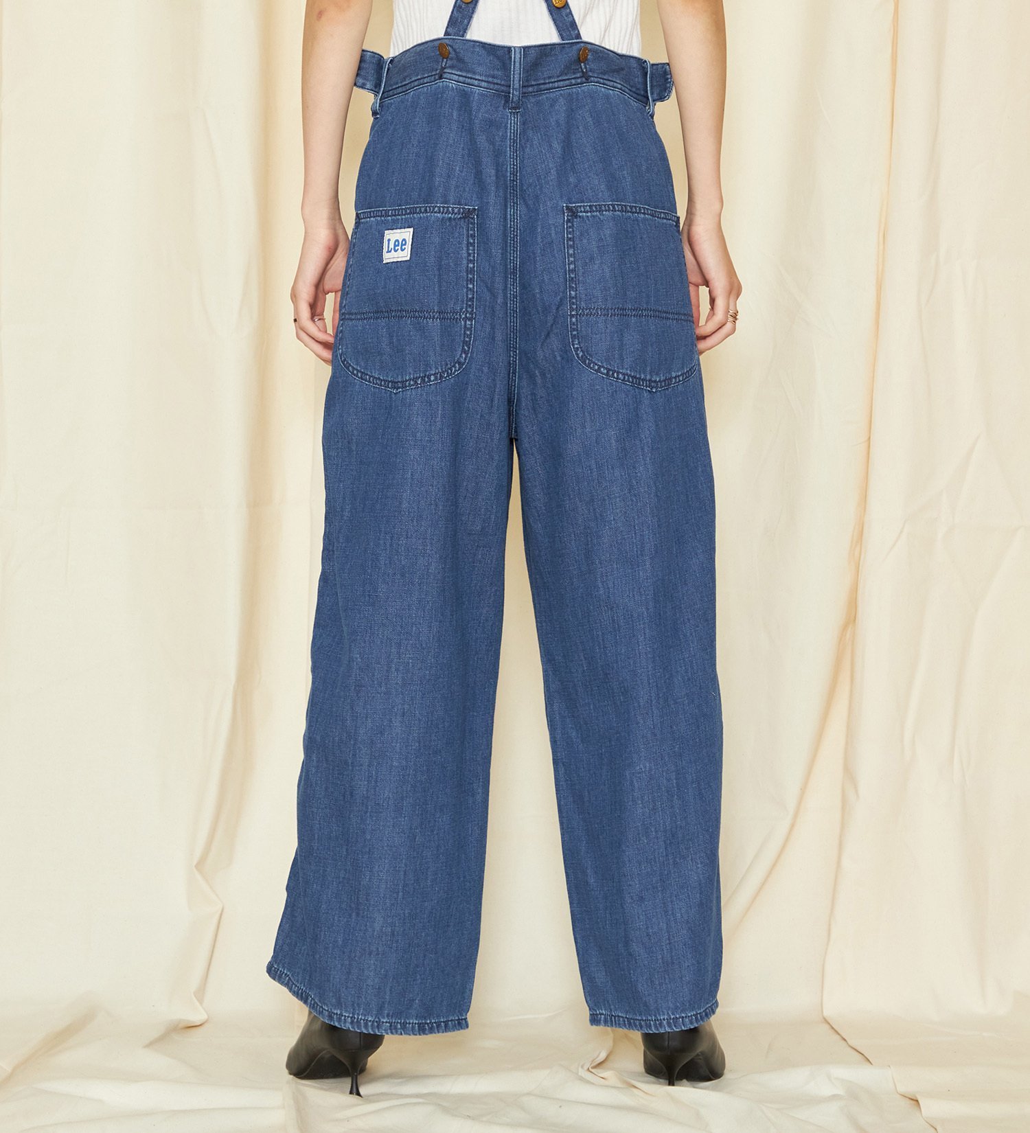 EDWIN ONLINE MALL｜Lee マルチWAY ワイドデニムパンツ 取り外し可能