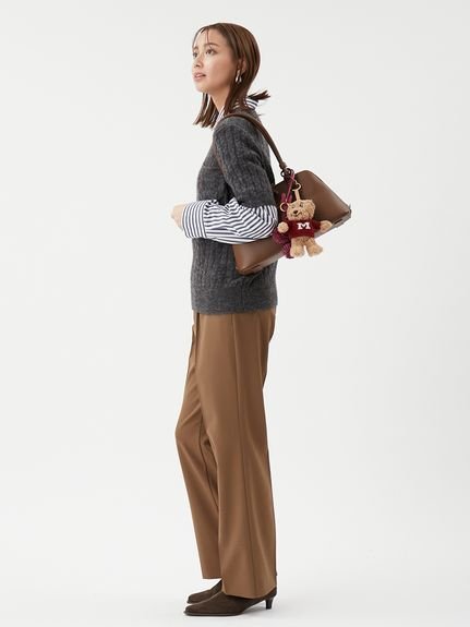 Mila Owen｜【セットアップ対応】ワンタックストレートスーツパンツ