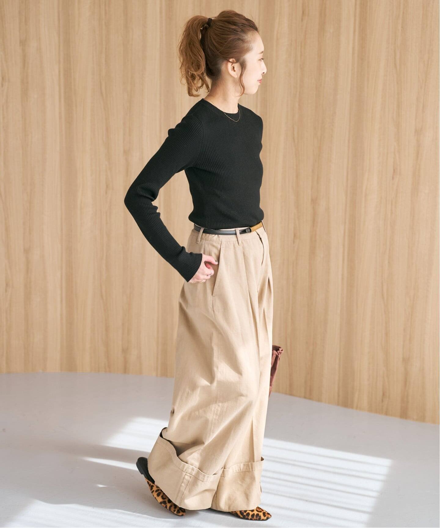 Spick & Span｜《WEB限定 / 追加》ウォッシャブル クルーネック