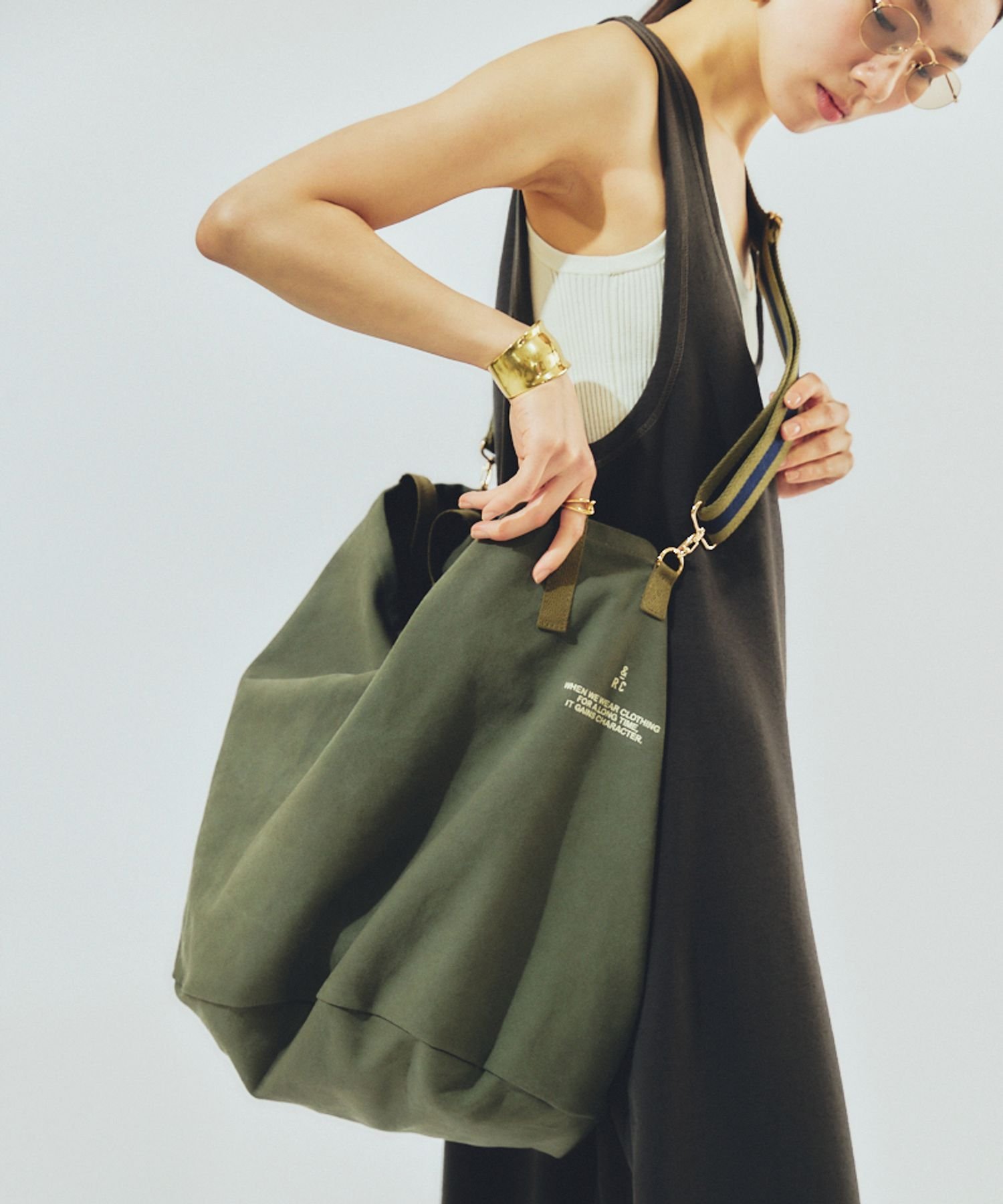 Curensology(カレンソロジー)/＜&RC＞ビッグヘルメットバッグ Curensology（カレンソロジー） トートバッグ /「＆RC」ビッグ