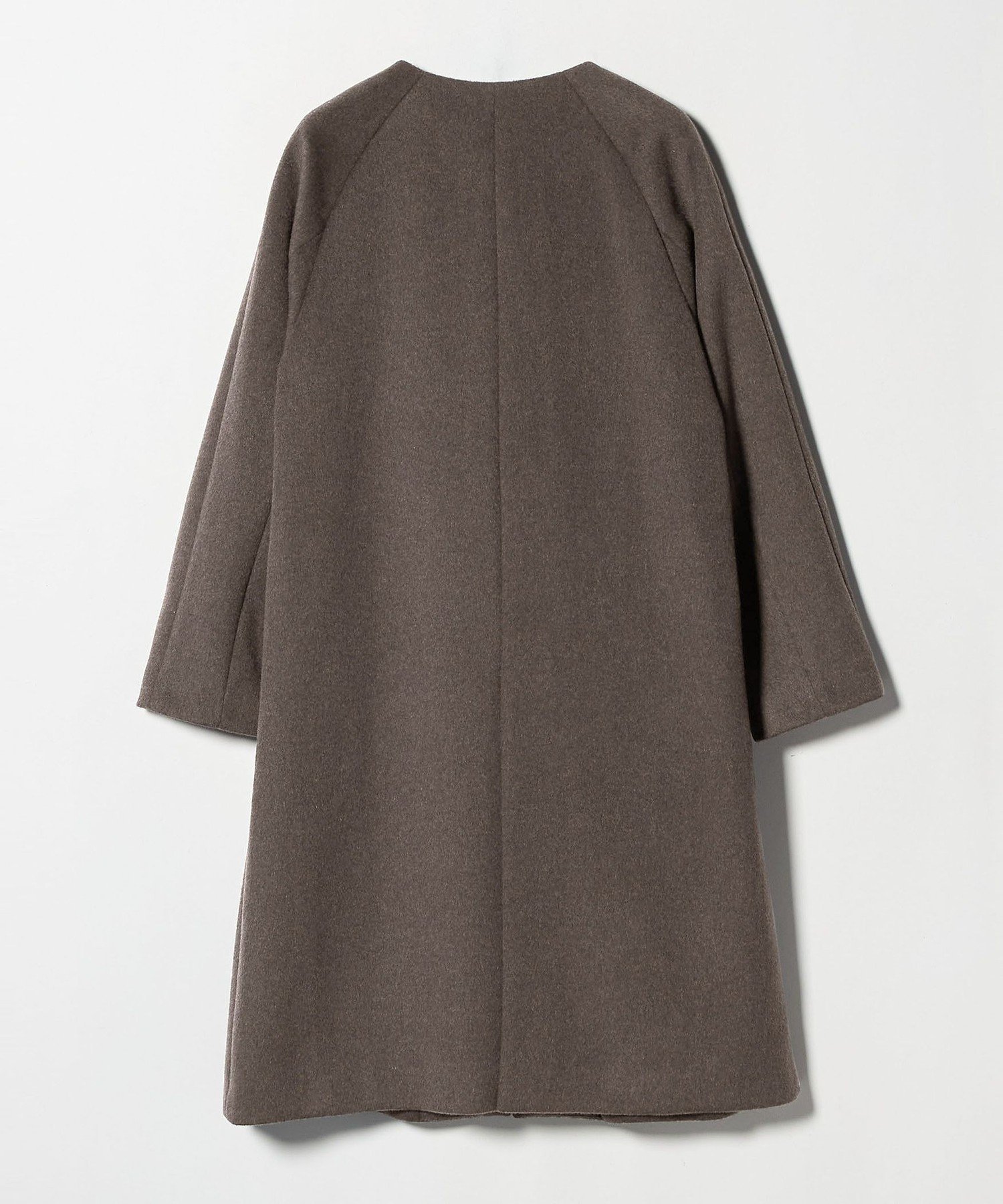 BEAUTY&YOUTH UNITED ARROWS｜毛ナイロン ノーカラーコート | Rakuten