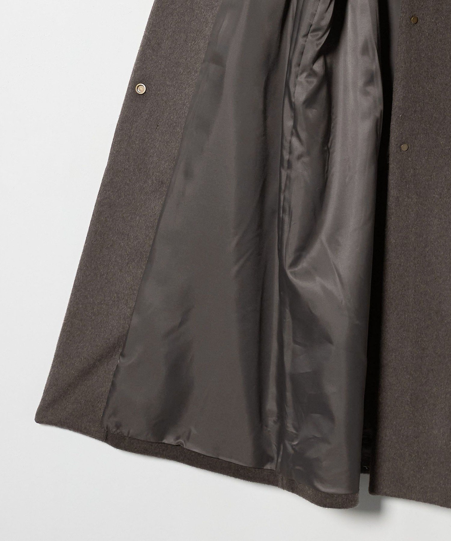 BEAUTY&YOUTH UNITED ARROWS｜毛ナイロン ノーカラーコート | Rakuten