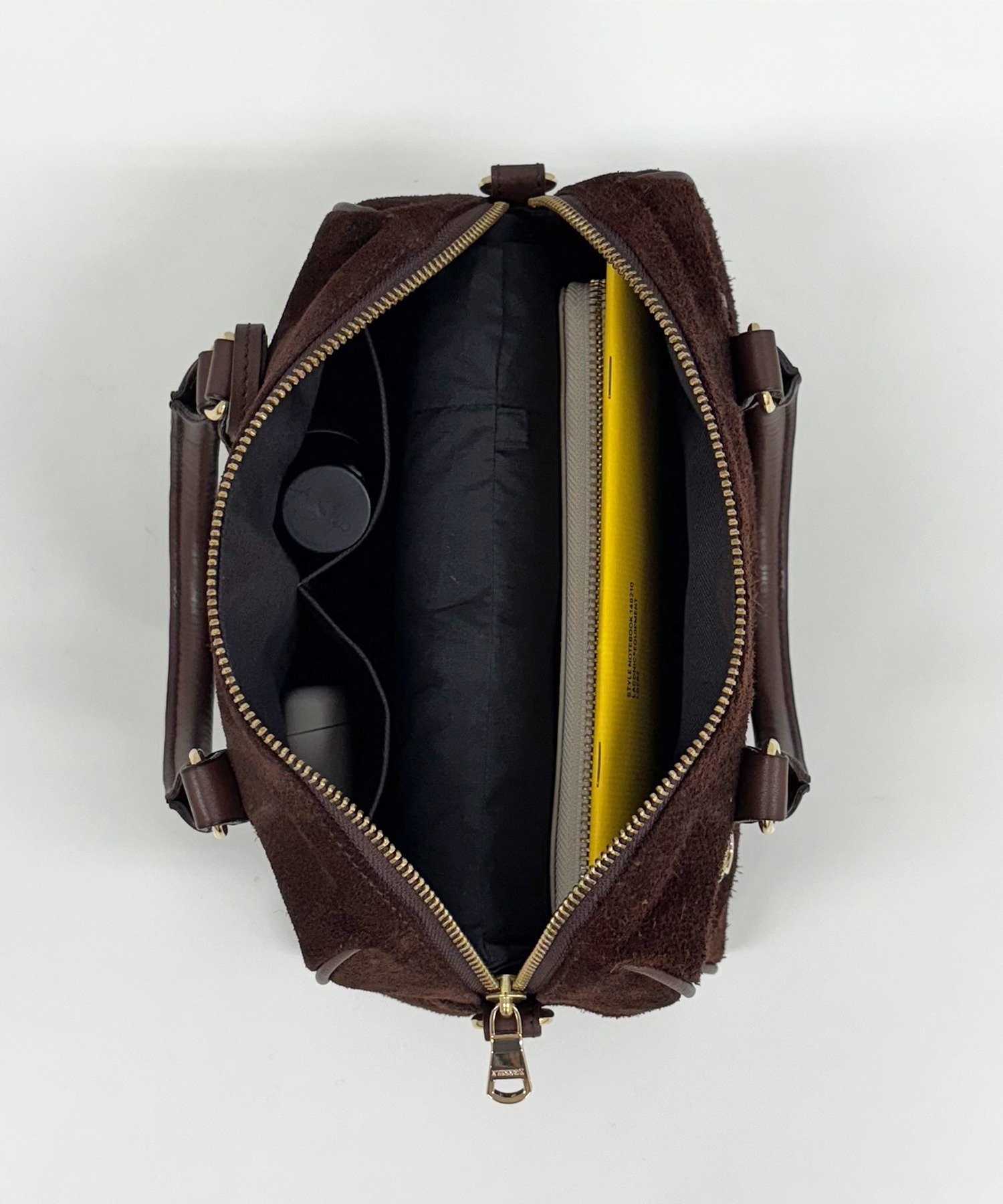 russet｜【20%ポイントバック】スエード2WAYミニボストンバッグ