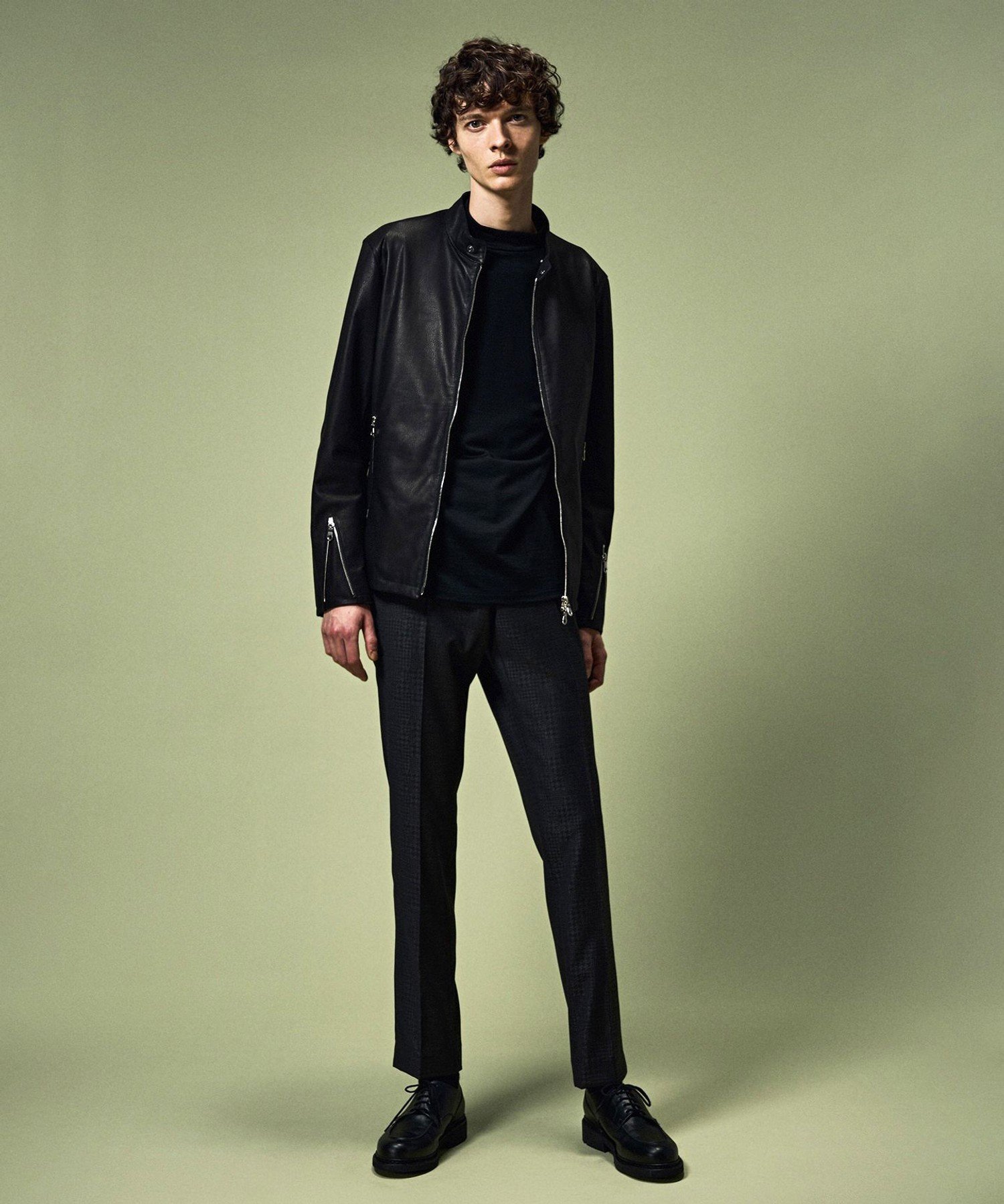 JOSEPH HOMME｜【HIGH GRADE LINE】エアーカウレザー シングル