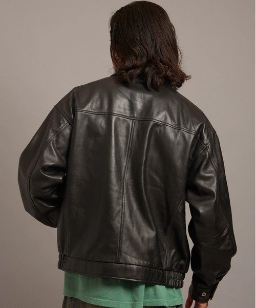JACKROSE｜【SKOOKUM×JACKROSE】 LAMB LEATHER ZIP JACKET 2025(MENS