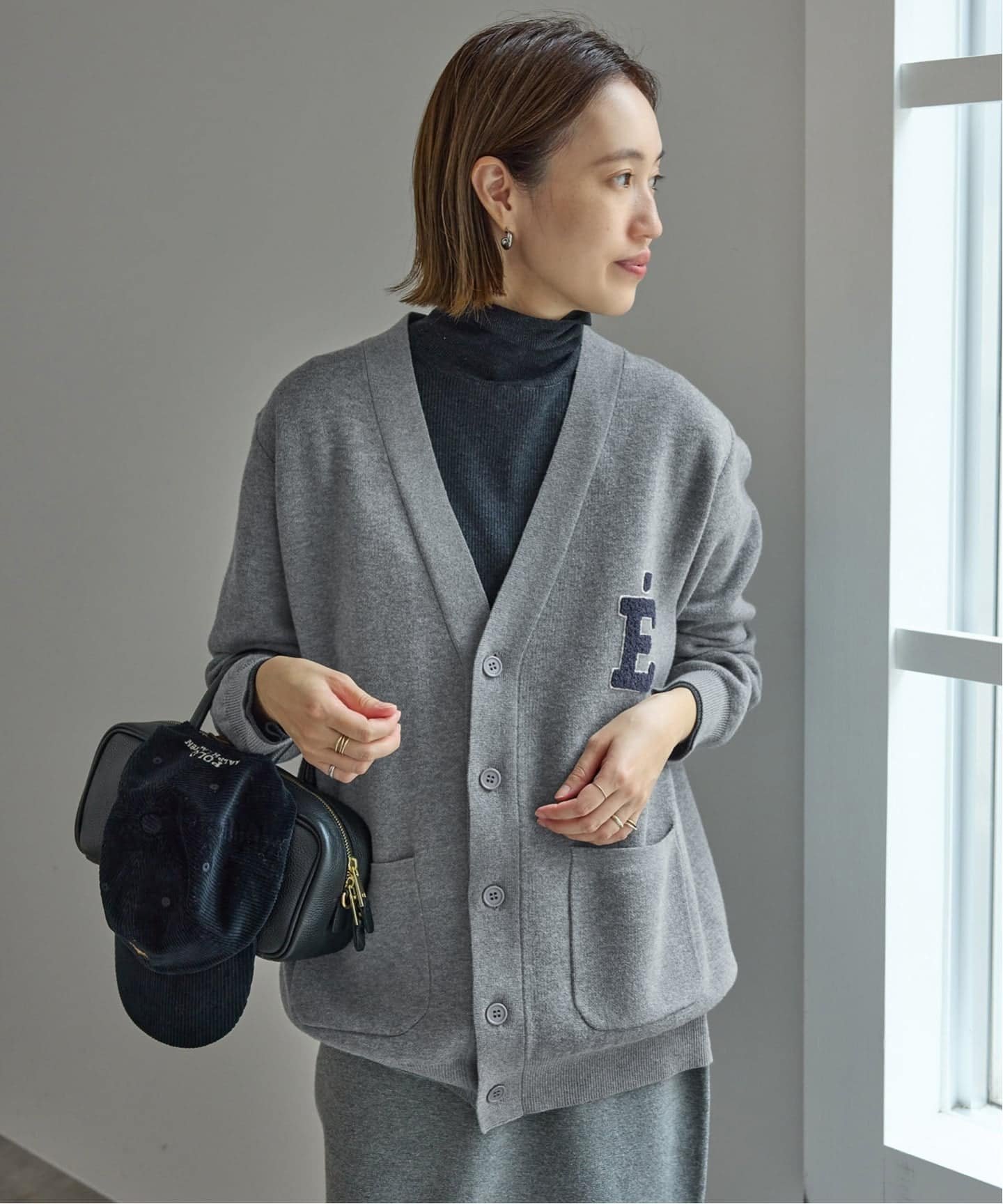 SLOBE IENA｜《一部WEB限定カラーあり》サガラ刺繍スウェットライク