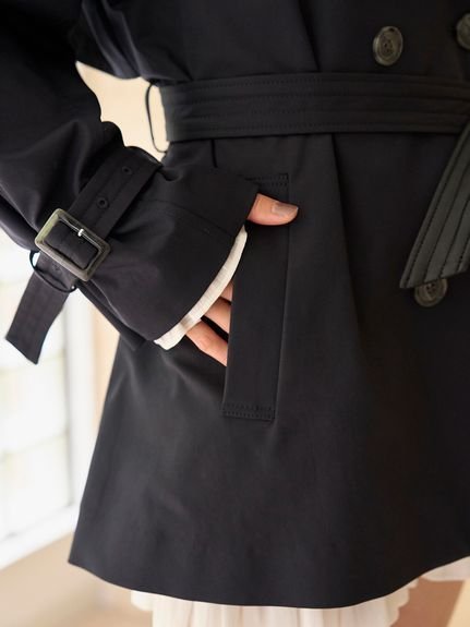SNIDEL｜バリエーションミドルトレンチコート | Rakuten Fashion(楽天