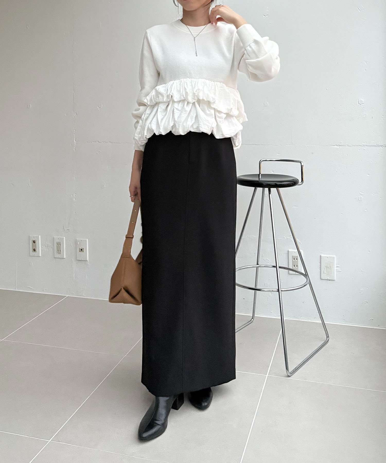 CAPRICIEUX LE'MAGE｜バルーンティアードプルオーバー | Rakuten