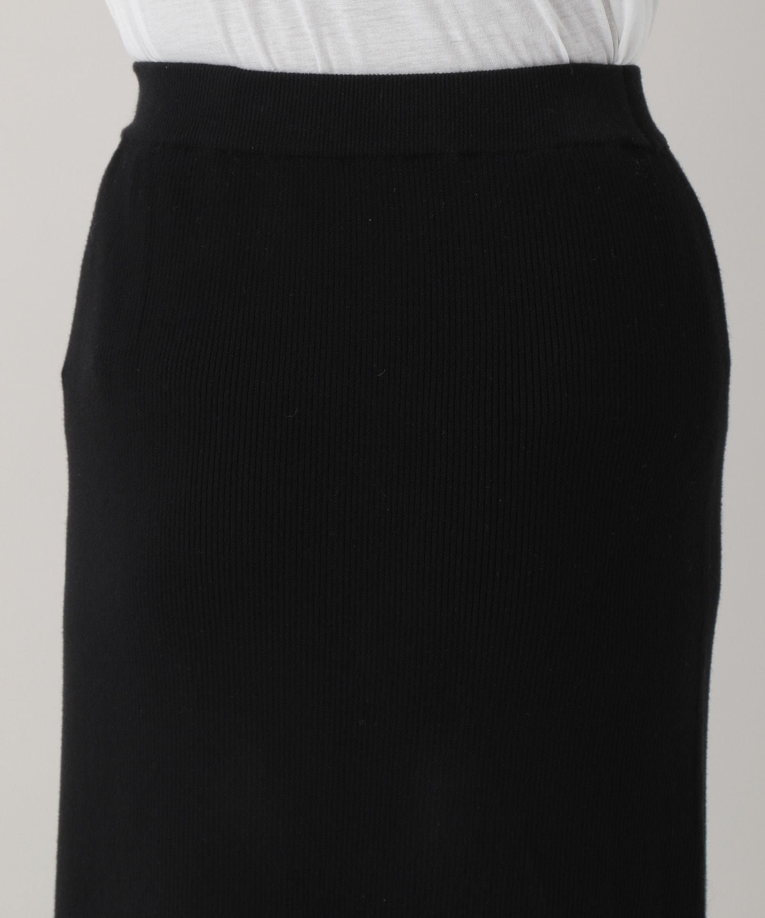Curensology｜コットンリブタイトスカート | Rakuten Fashion(楽天