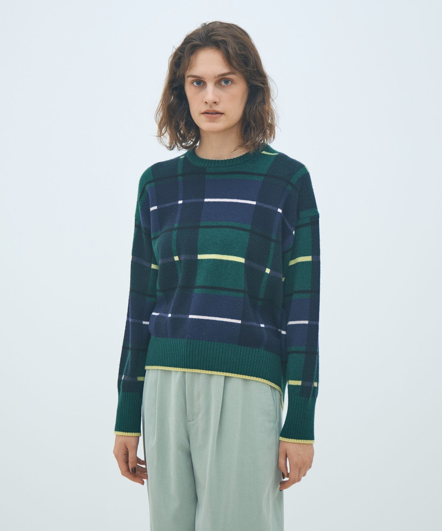 TOMORROWLAND｜NZ LAMBS プリント クルーネックプルオーバー | Rakuten