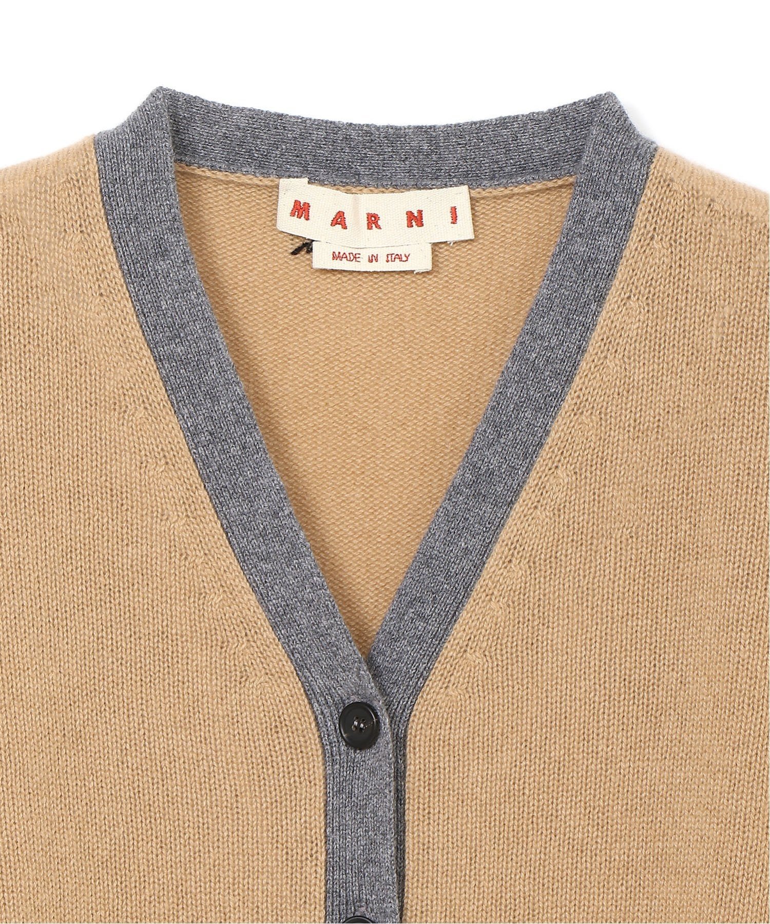 MARNI(マルニ)｜カラーブロックカシミヤカーディガン | Rakuten