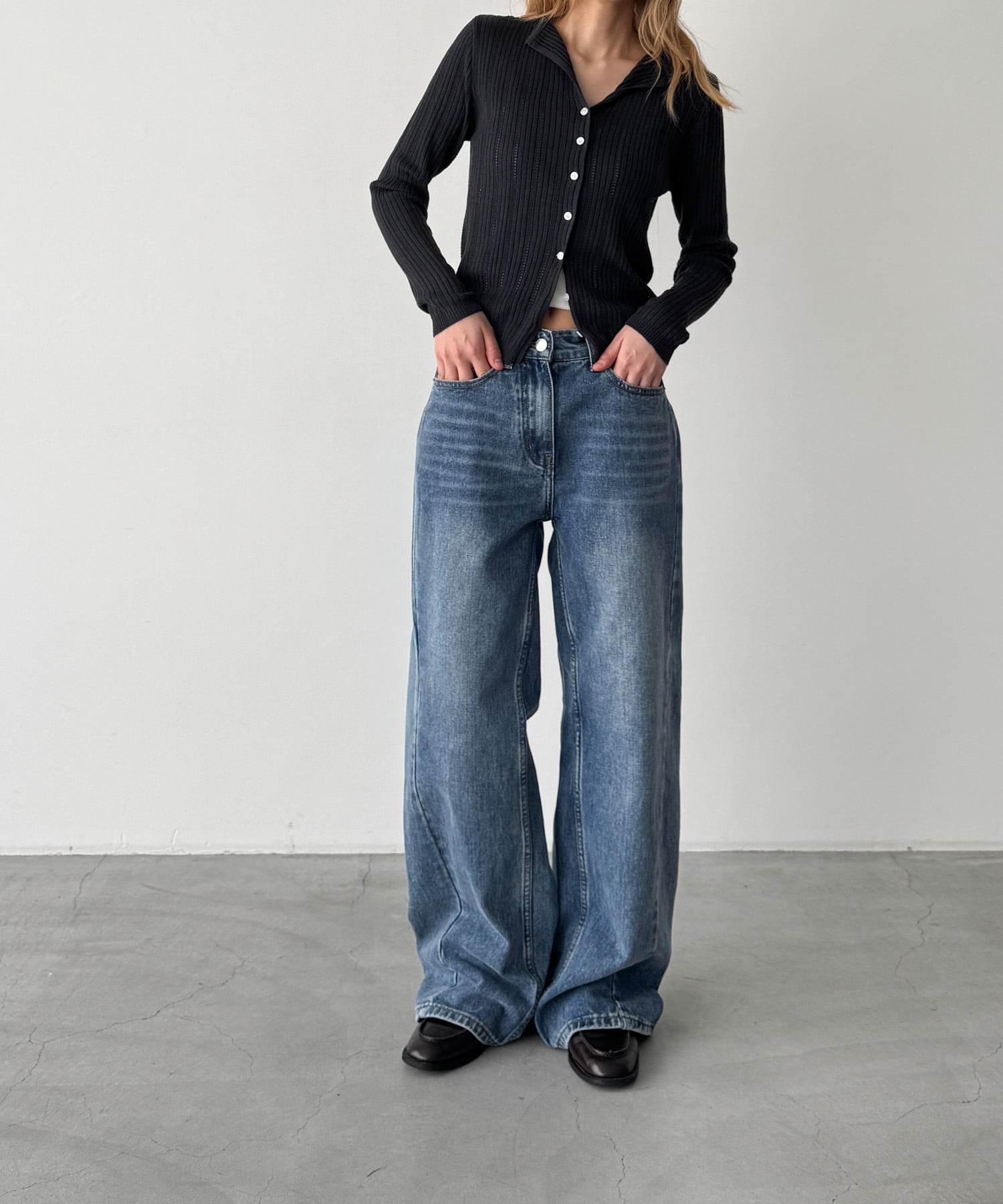 CANAL JEAN｜OUVIR SKEWデニムパンツ | Rakuten Fashion(楽天