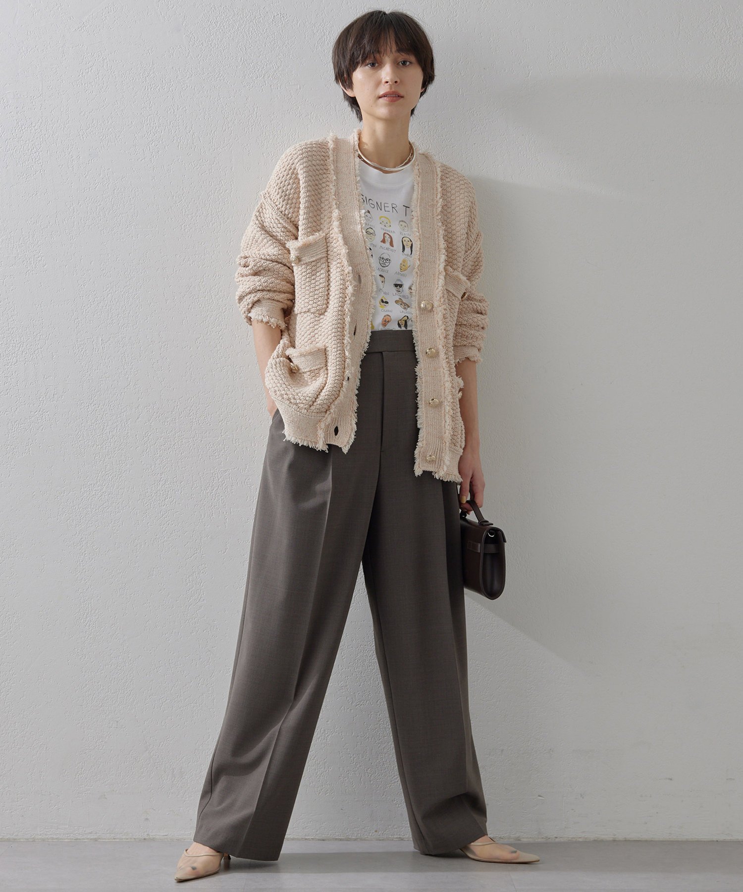 Whim Gazette｜TWEEDYニットジャケット2 | Rakuten Fashion(楽天