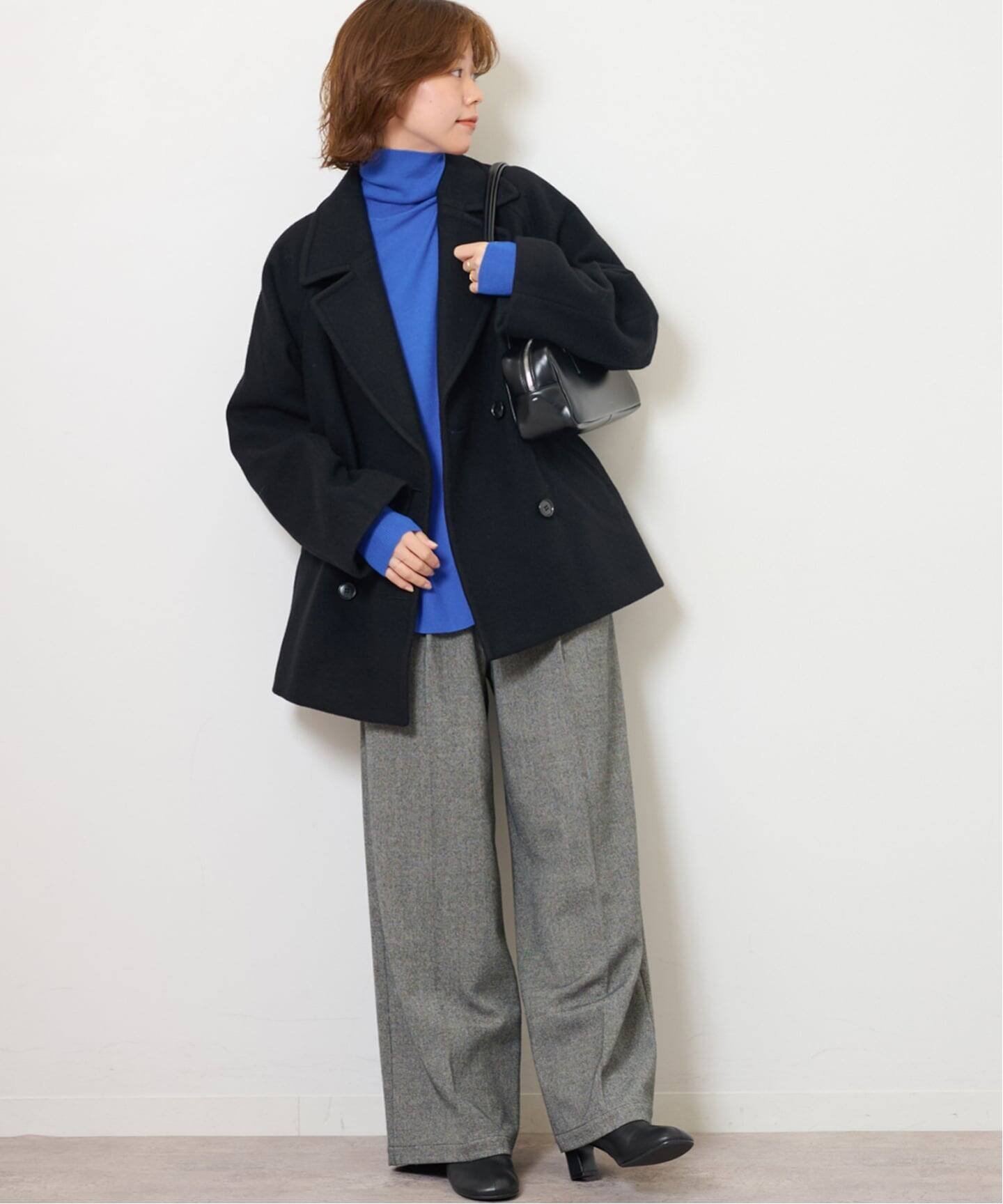 JOURNAL STANDARD relume｜《WEB限定追加》尾州ウールショートPコート