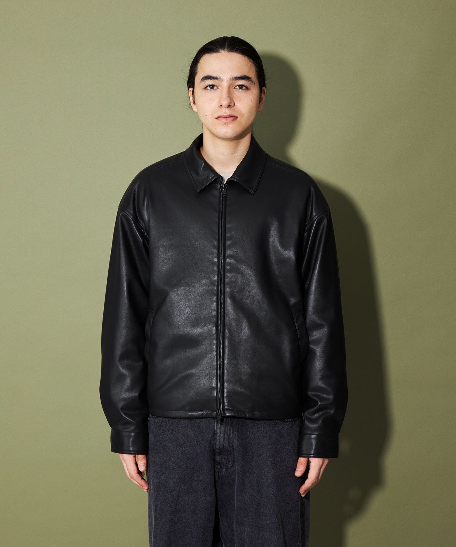 CITEN レザージャケット CITEN＞レザーライクジャケット｜シテンの通販｜&mall（アンドモール