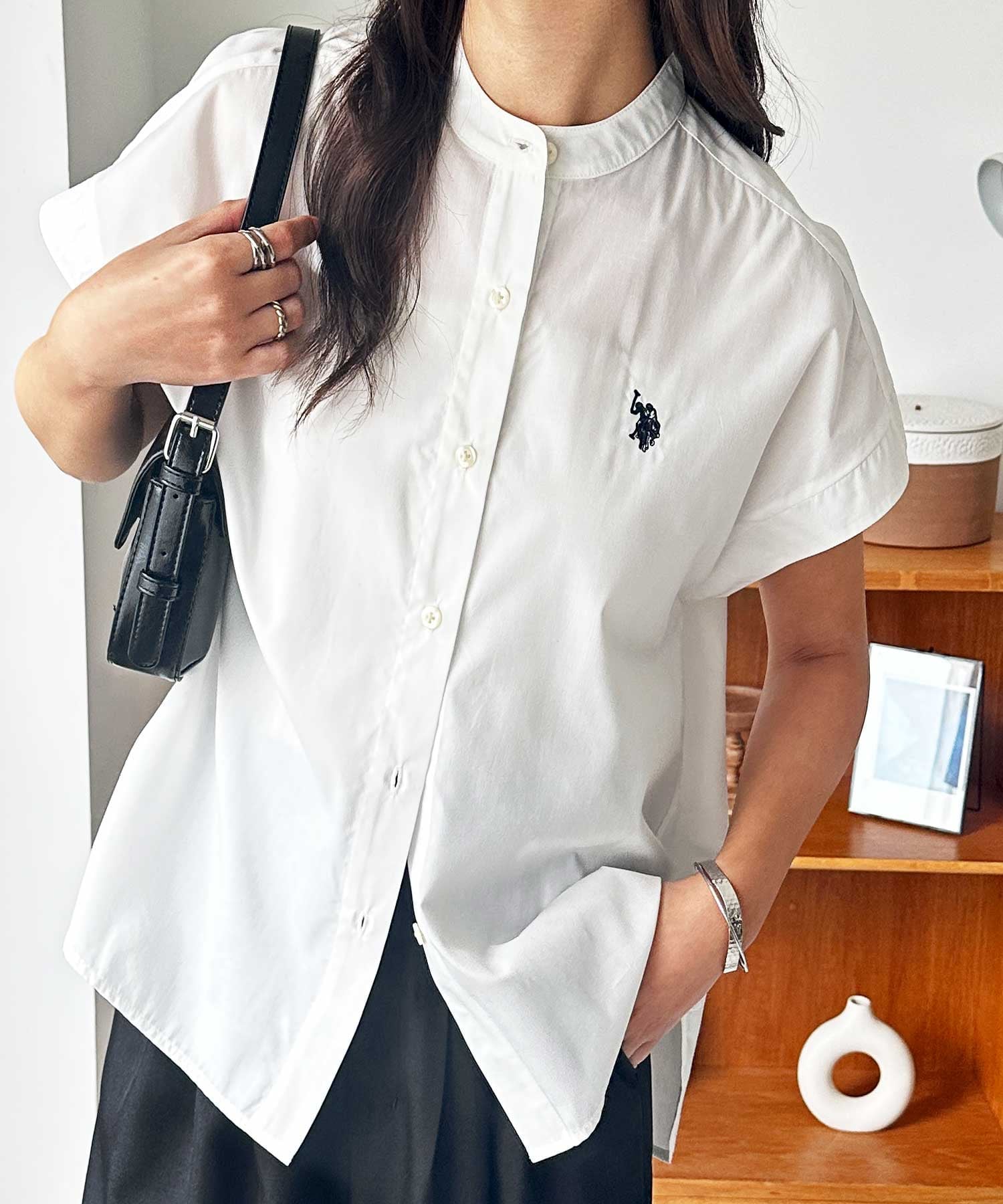 GeeRA｜【U.S. POLO ASSN.】フレンチスリーブシャツ | Rakuten Fashion