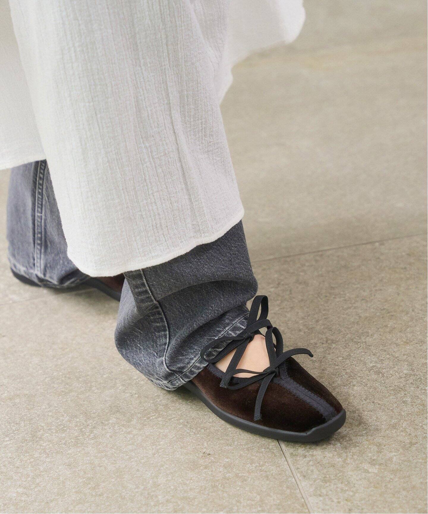 LE TALON｜《追加3》Lダブルリボンバレリーナ | Rakuten Fashion(楽天