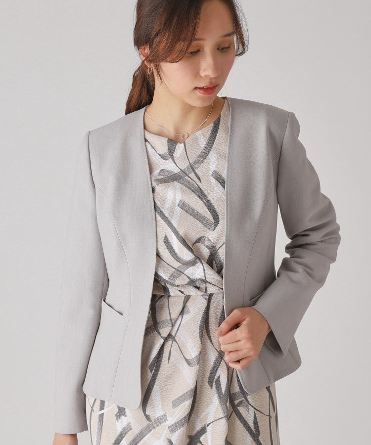 COUP DE CHANCE｜【洗える/日本製】カラーレスジャケット | Rakuten