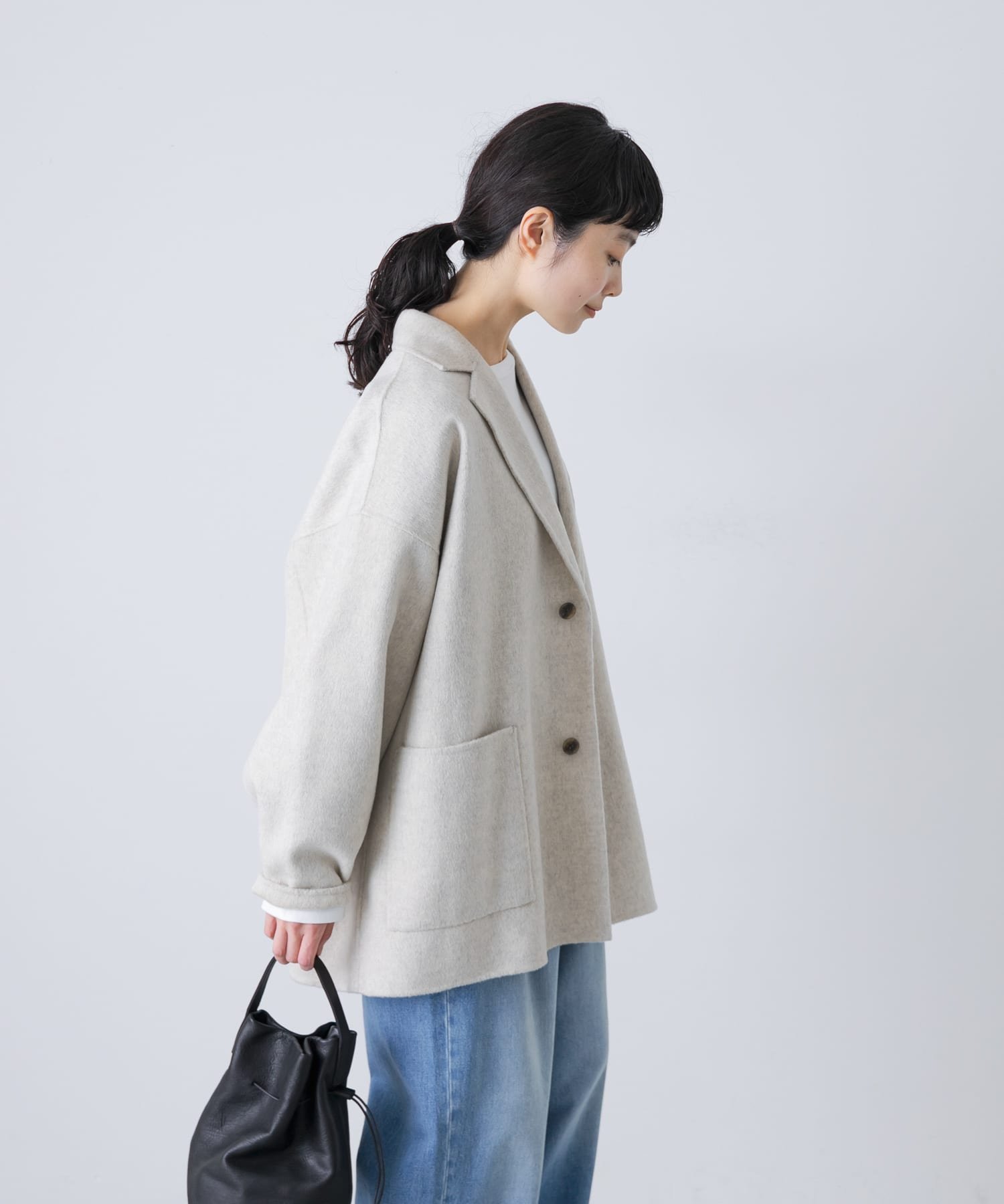 かぐれ｜ウールテーラードショートコート | Rakuten Fashion(楽天