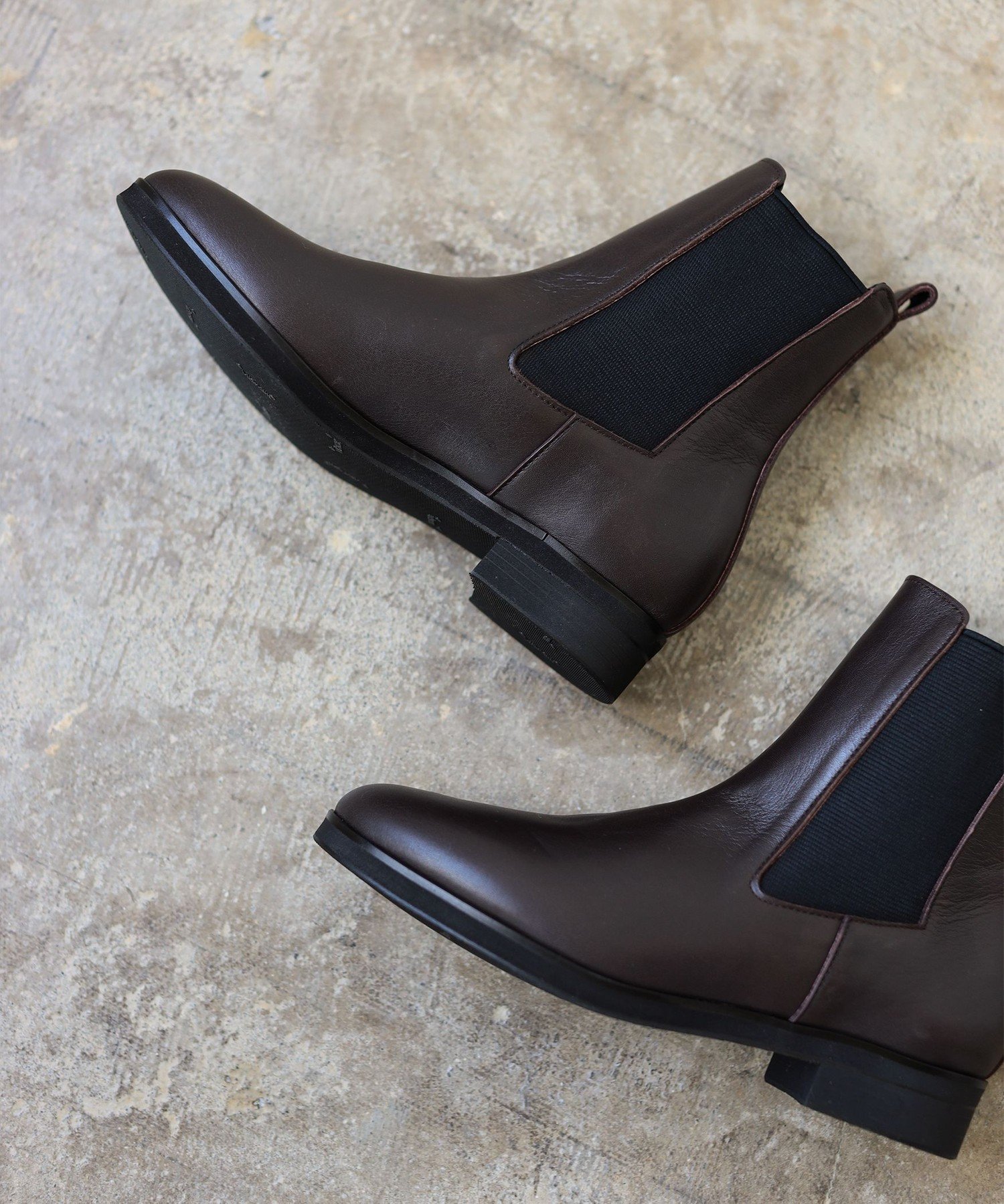 BEAMS WOMEN｜Ray BEAMS / レザー サイドゴア ブーツ | Rakuten