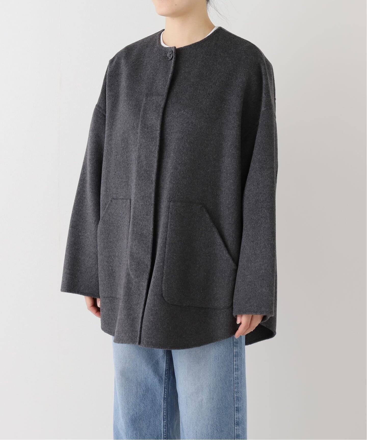 FRAMeWORK｜≪WEB限定追加≫ハミルトンリバークルーネックコート