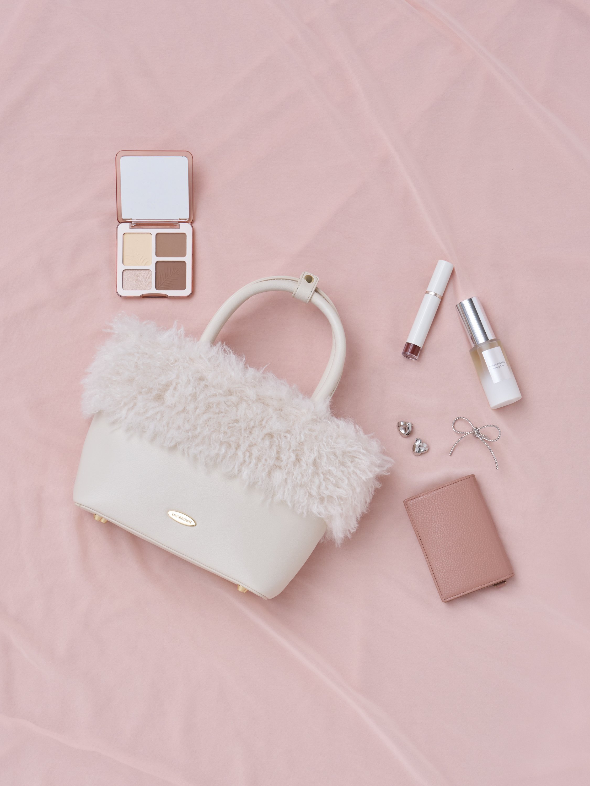 LILY BROWN｜エコファー切り替えトート | Rakuten Fashion(楽天