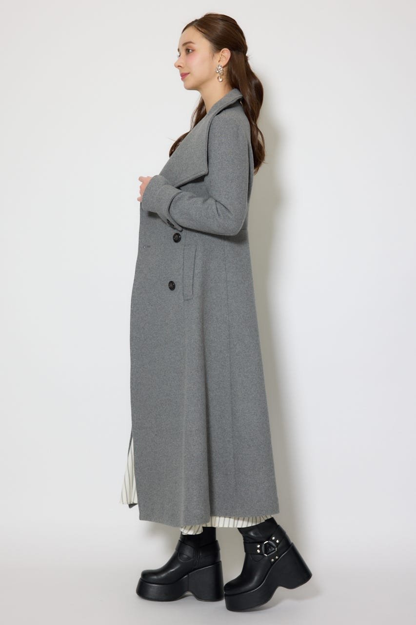 rienda｜25オーバーネックシンデレララインコート | Rakuten Fashion