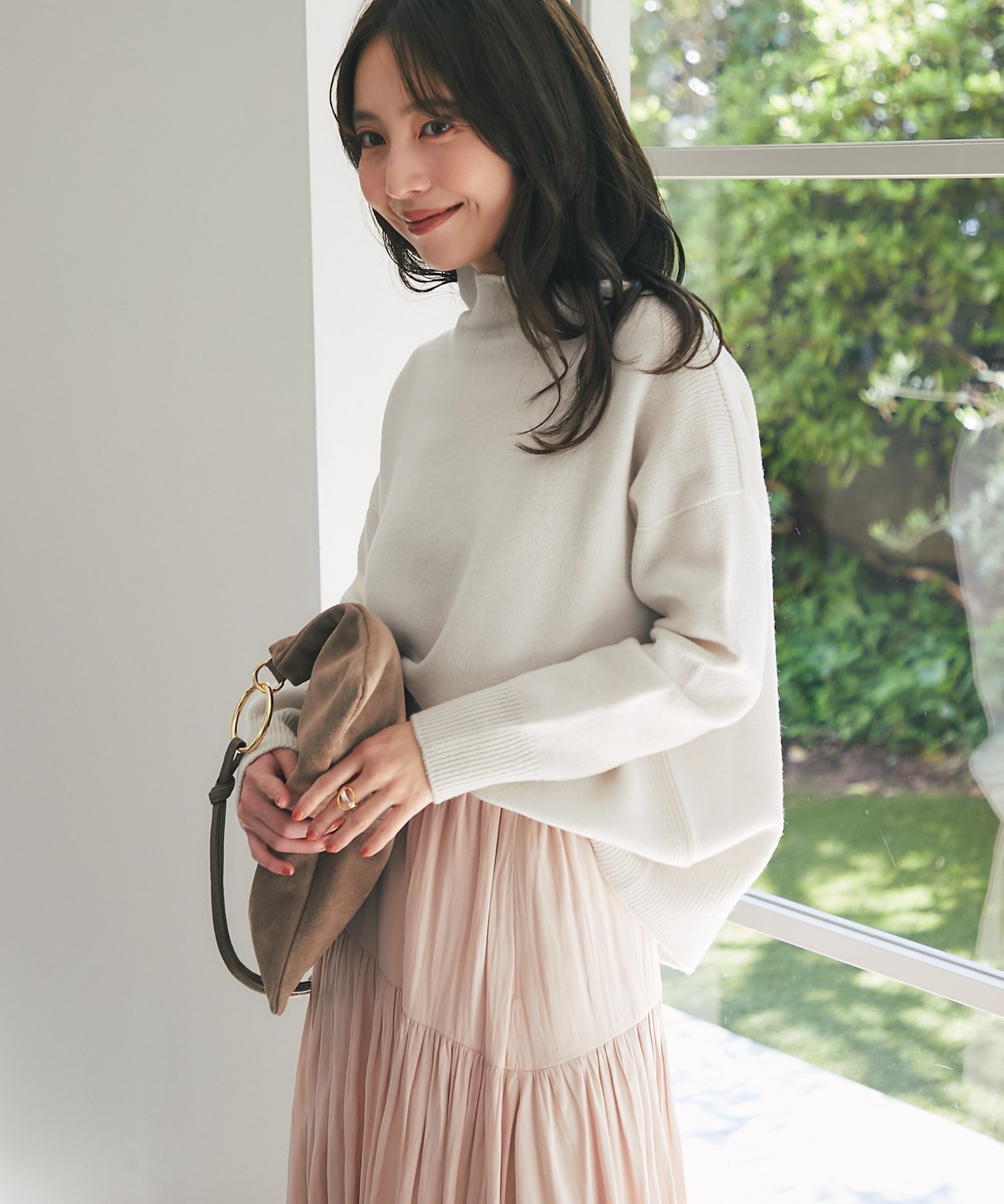 La boutique BonBon｜【今すぐお届け!・着回力抜群】ウール100%ボトル