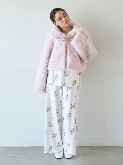 gelato pique｜プードルボアカーディガン | Rakuten Fashion(楽天