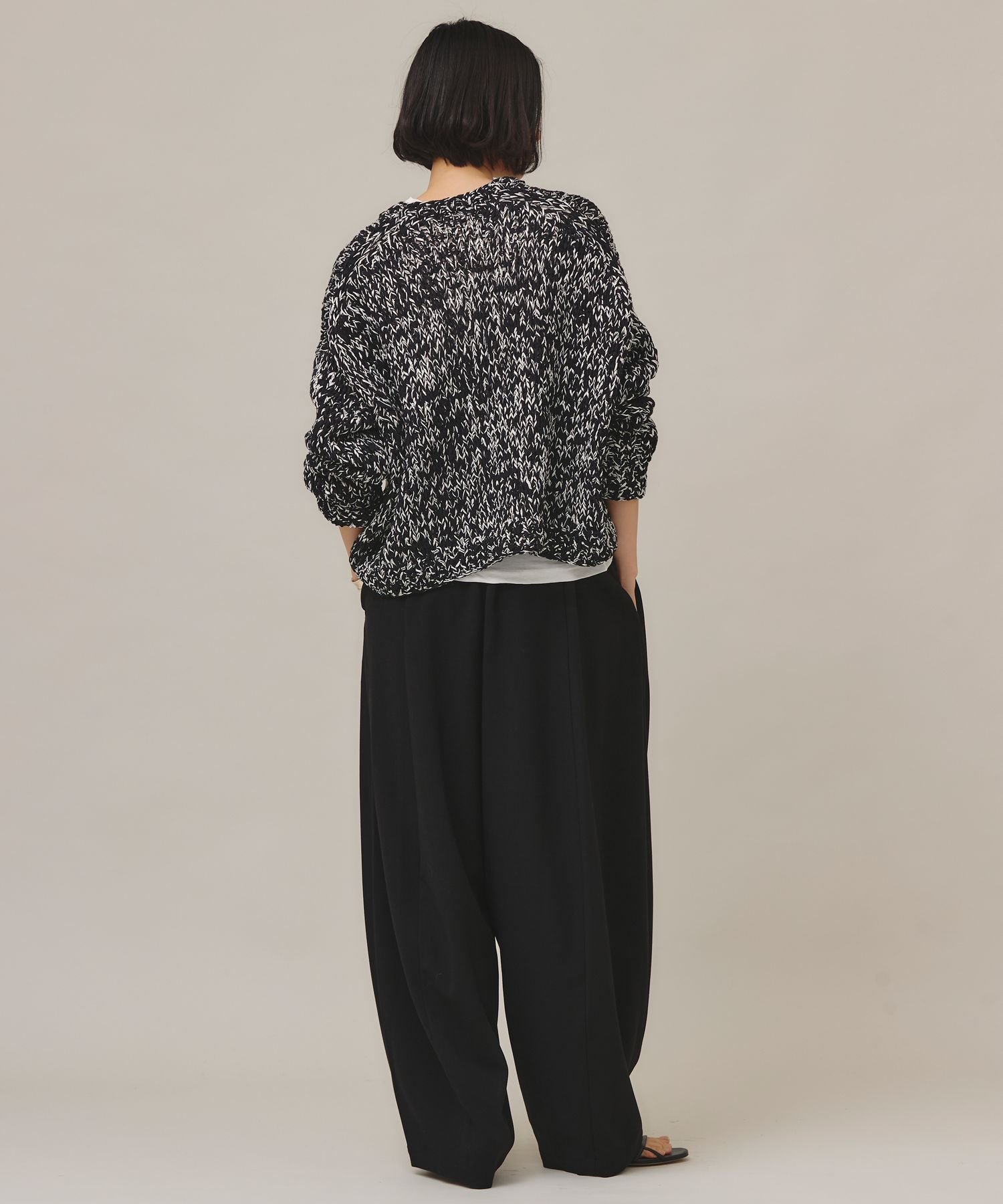 Curensology｜ミックスハンドニットプルオーバー | Rakuten Fashion